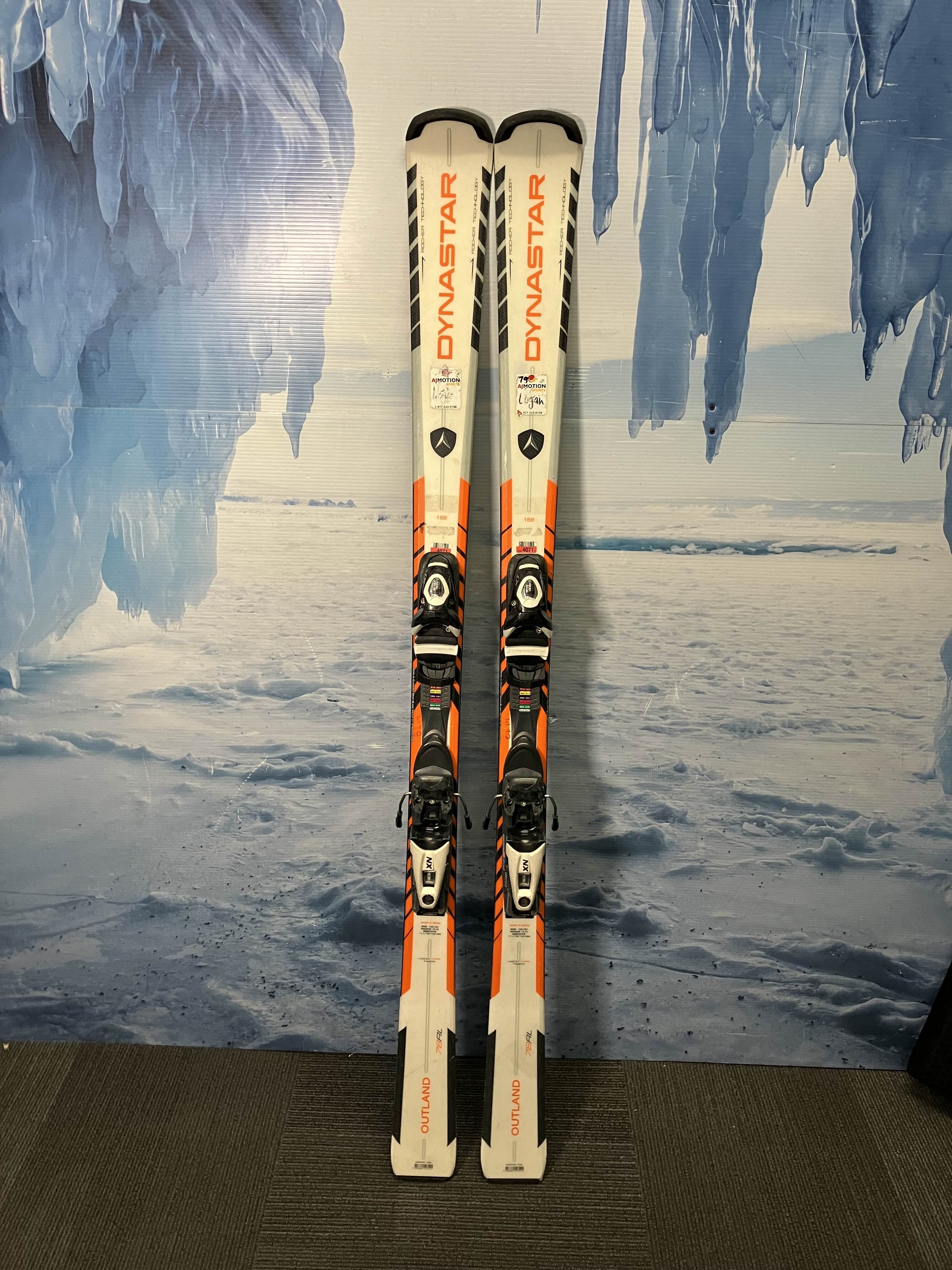 Used Dynastar Outland 78rl Men's Ski w/ Look Nx 10 Demo Bindings - 166CM
