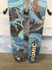 New Atomic Bent 110 172cm Skis w/ Atomic Strive 13 Bindings