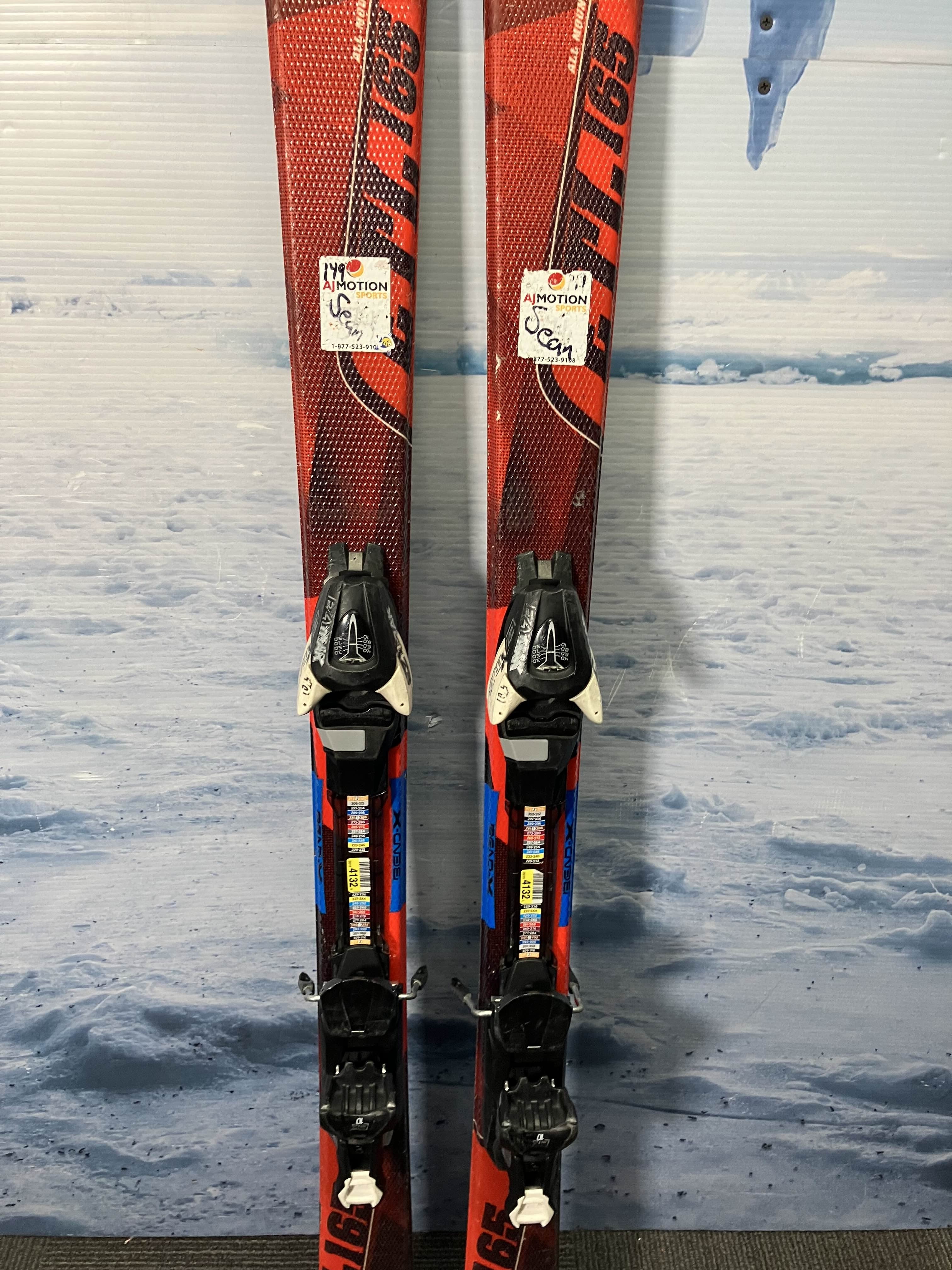 Well Loved Atomic ETL Men's Ski w/ Salomon Etk 10 Demo Bindings - 165CM