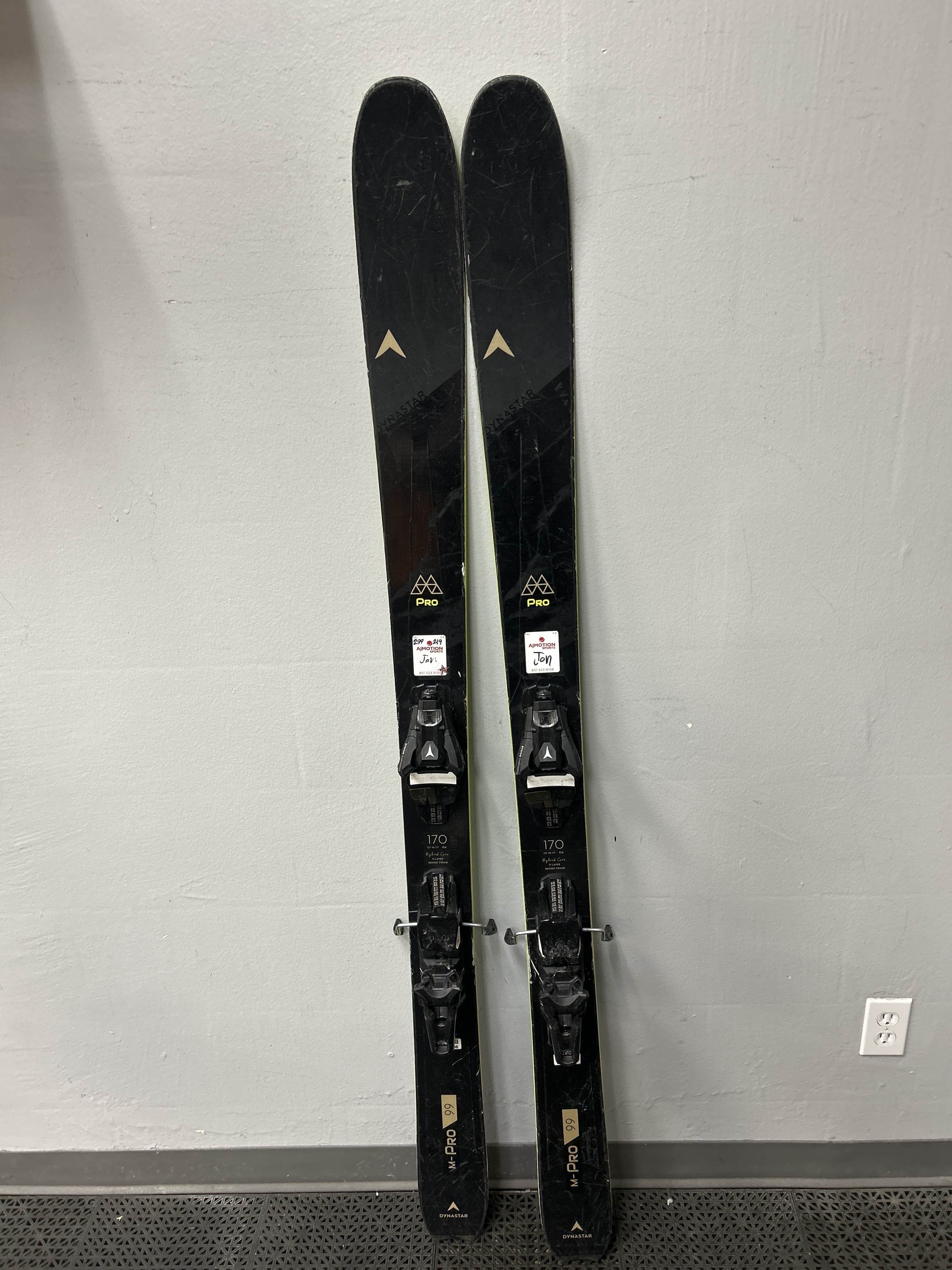 Used Dynastar M-Pro 90 Ski 170cm w/ Look Konect 12