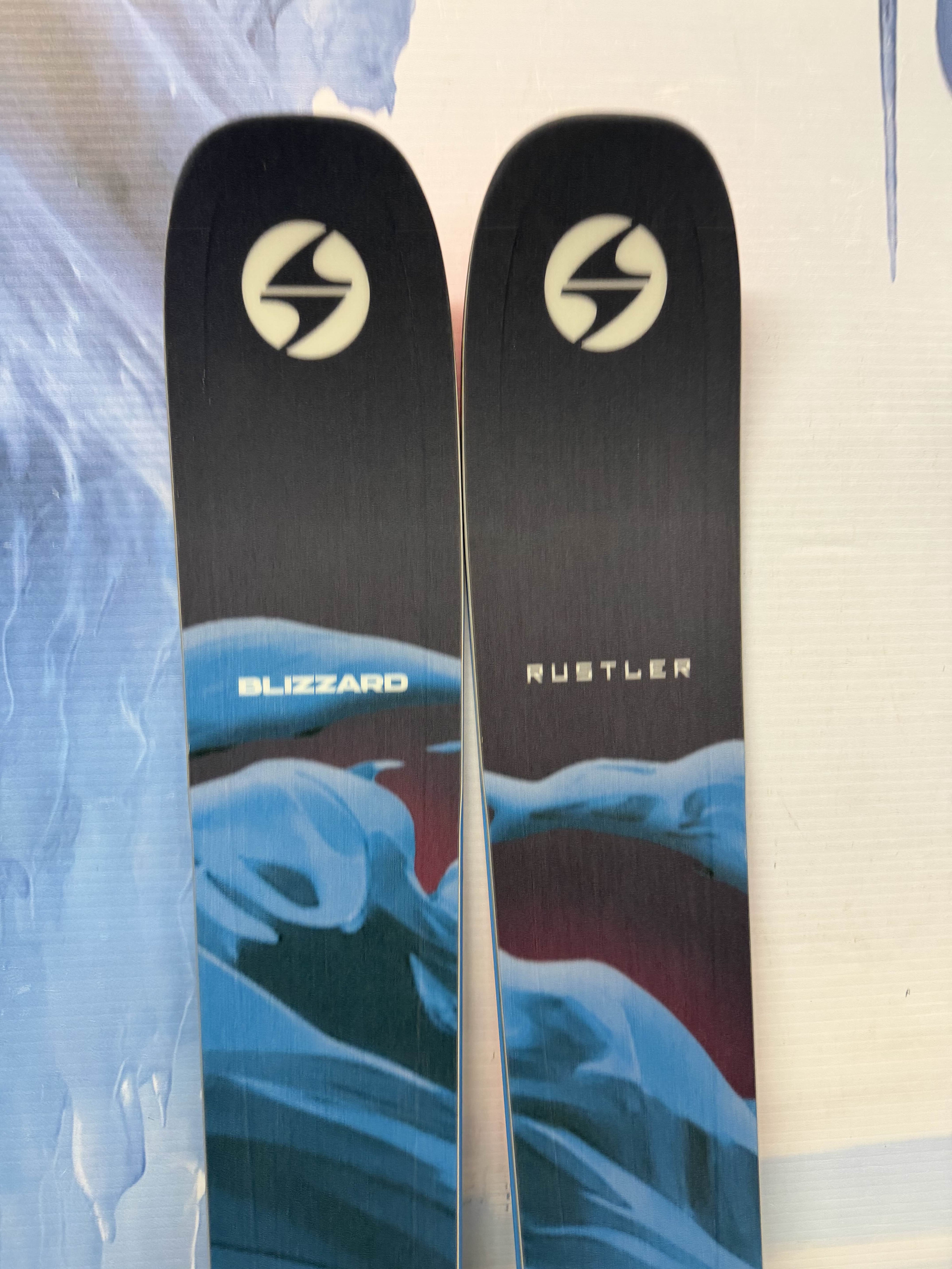 New Blizzard Rustler 10 180cm Skis w/ Atomic Strive 13 Bindings