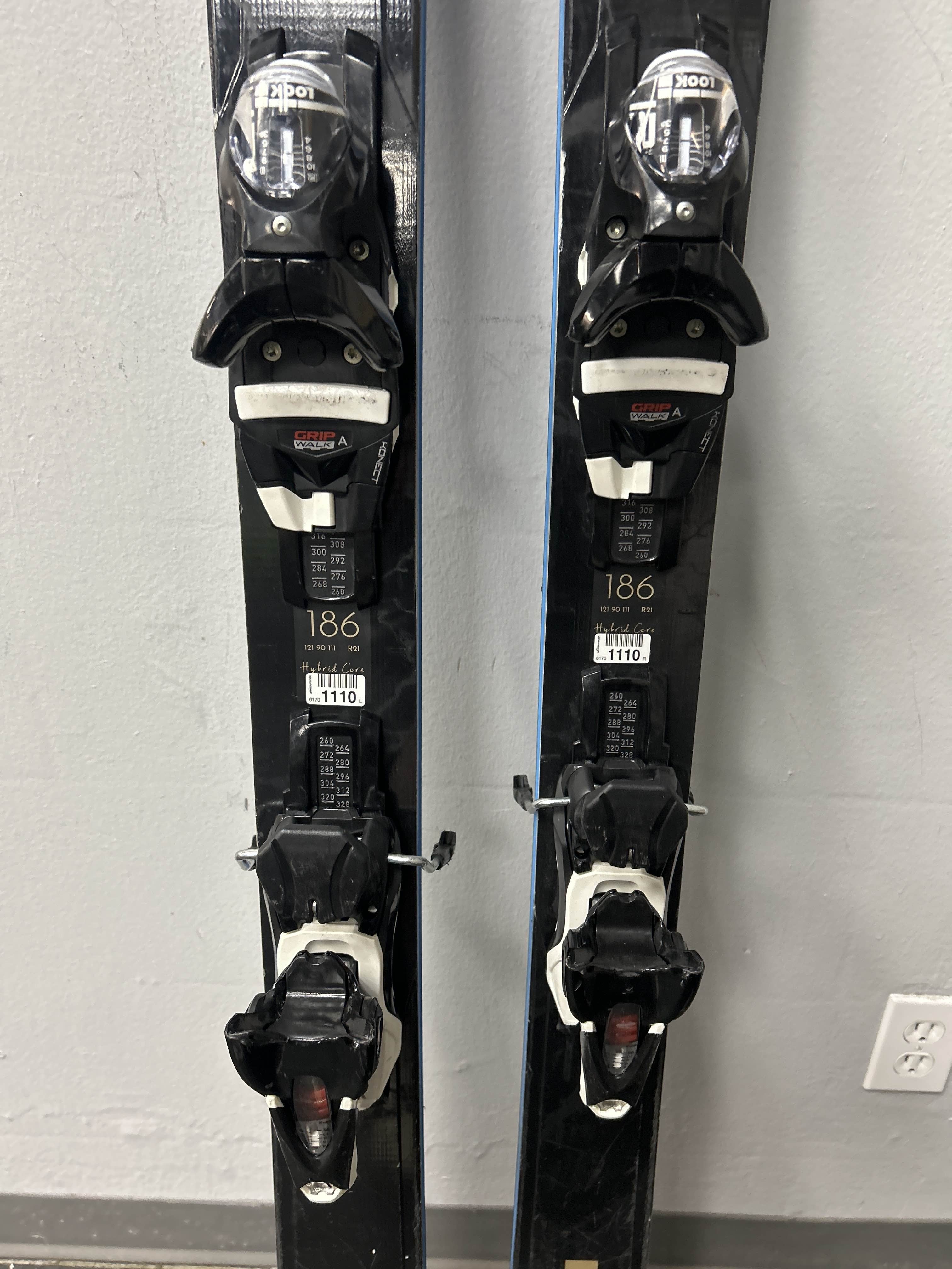 Used Dynastar M-Pro 90 186cm Skis w/ Look SPX 12 Binding