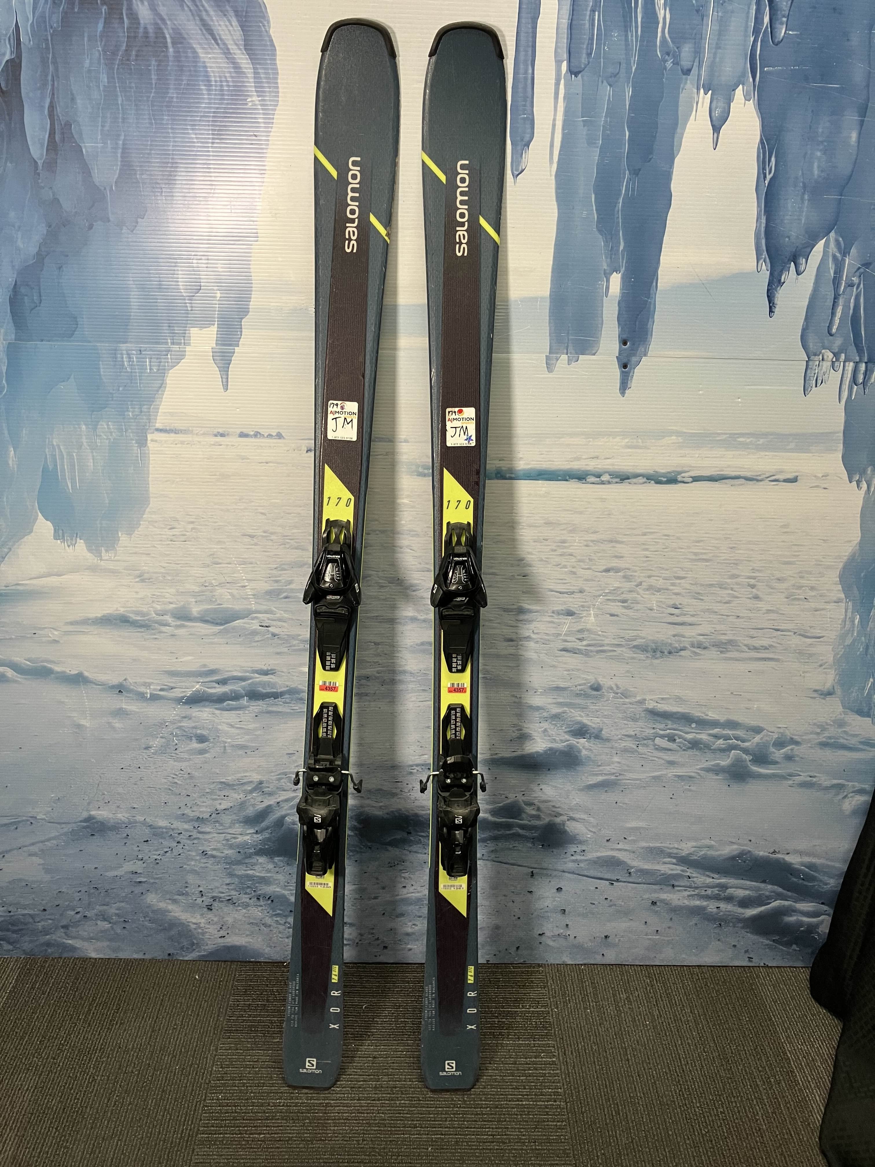 Used 2020 Saloman Xdr 76 Stc Men's Ski w/ Saloman L10 Demo Bindings - 170CM