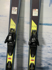 Used 2020 Saloman Xdr 76 Stc Men's Ski w/ Saloman L10 Demo Bindings - 170CM