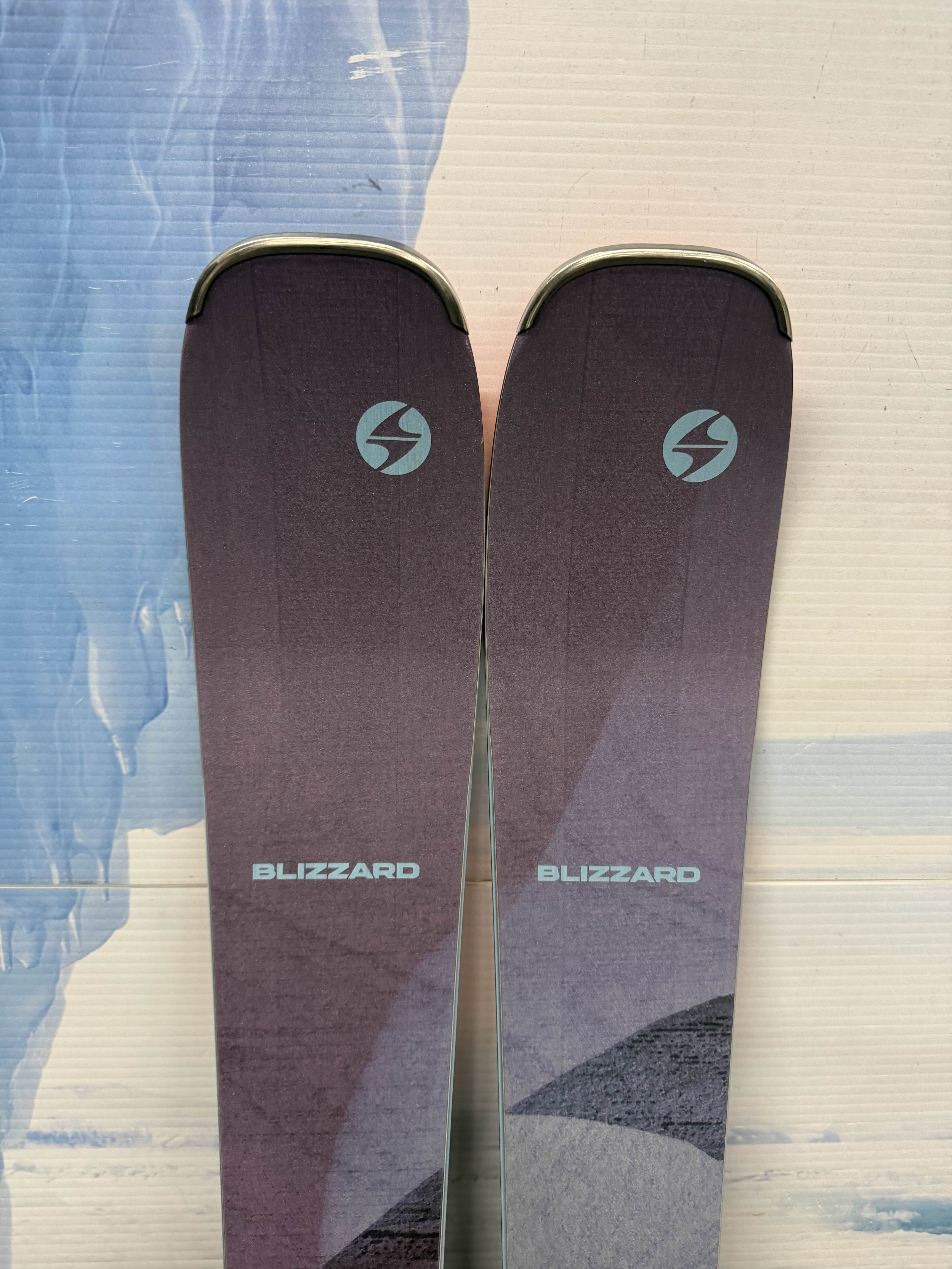 New Blizzard Black Pearl 88 152cm Skis w/ Marker 11 TCX Bindings