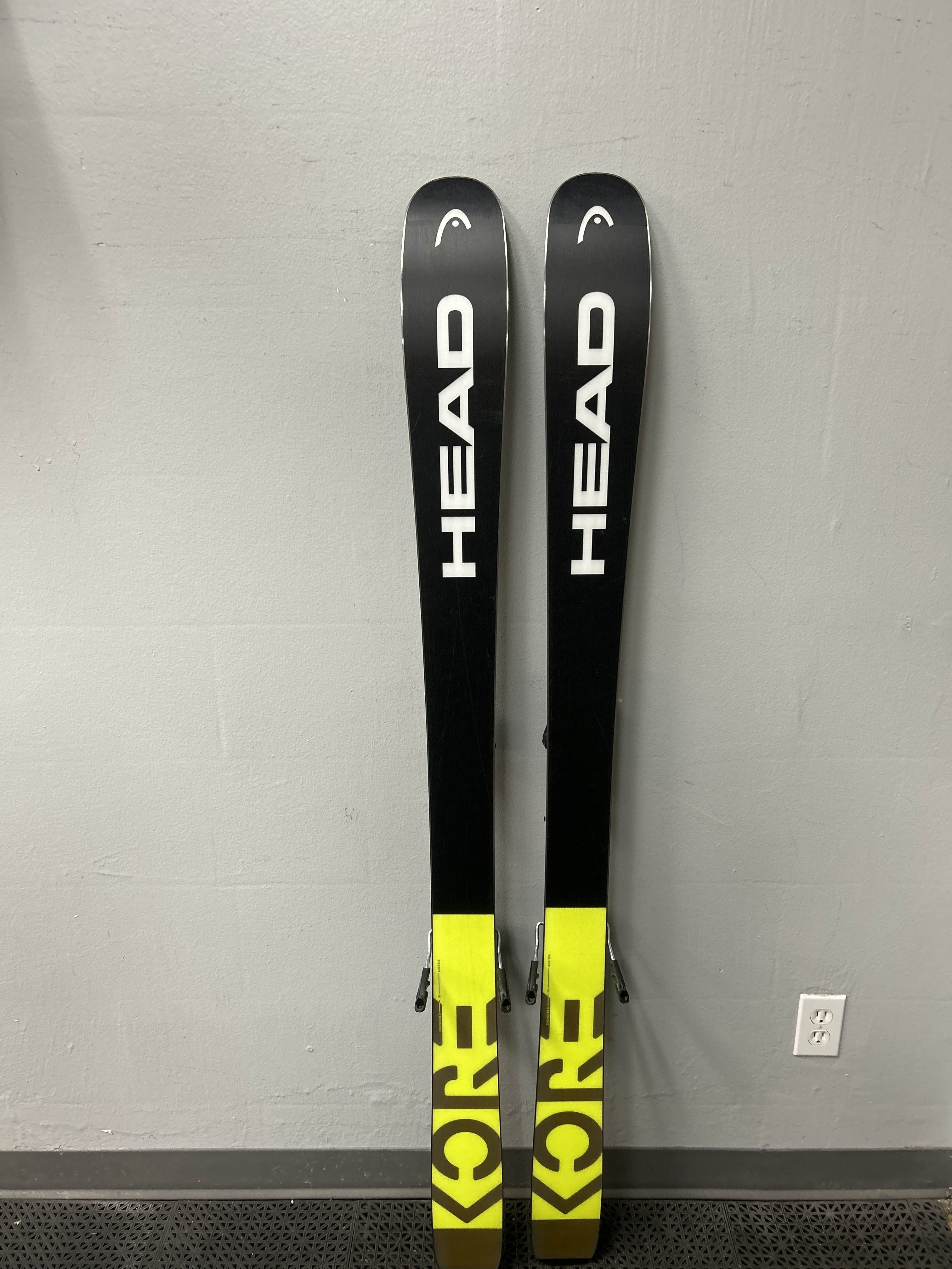 Used Head Kore 93 w 156 cm Skis w/ Atomic Strive 13 Demo Binding