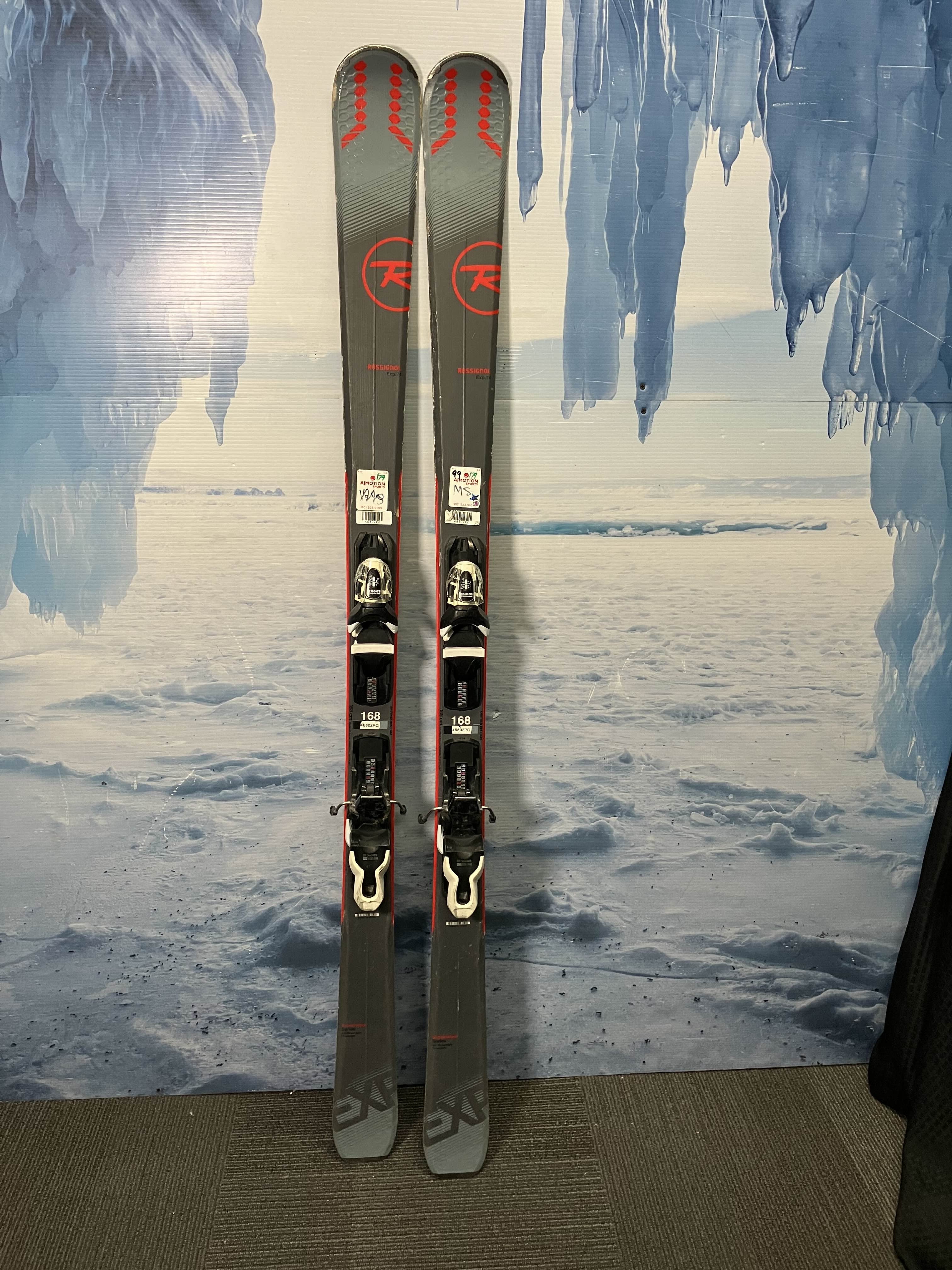 Used 2020 Rossignol Exp 74 Men's Ski w/ Look Express 10 Demo Bindings - 168CM