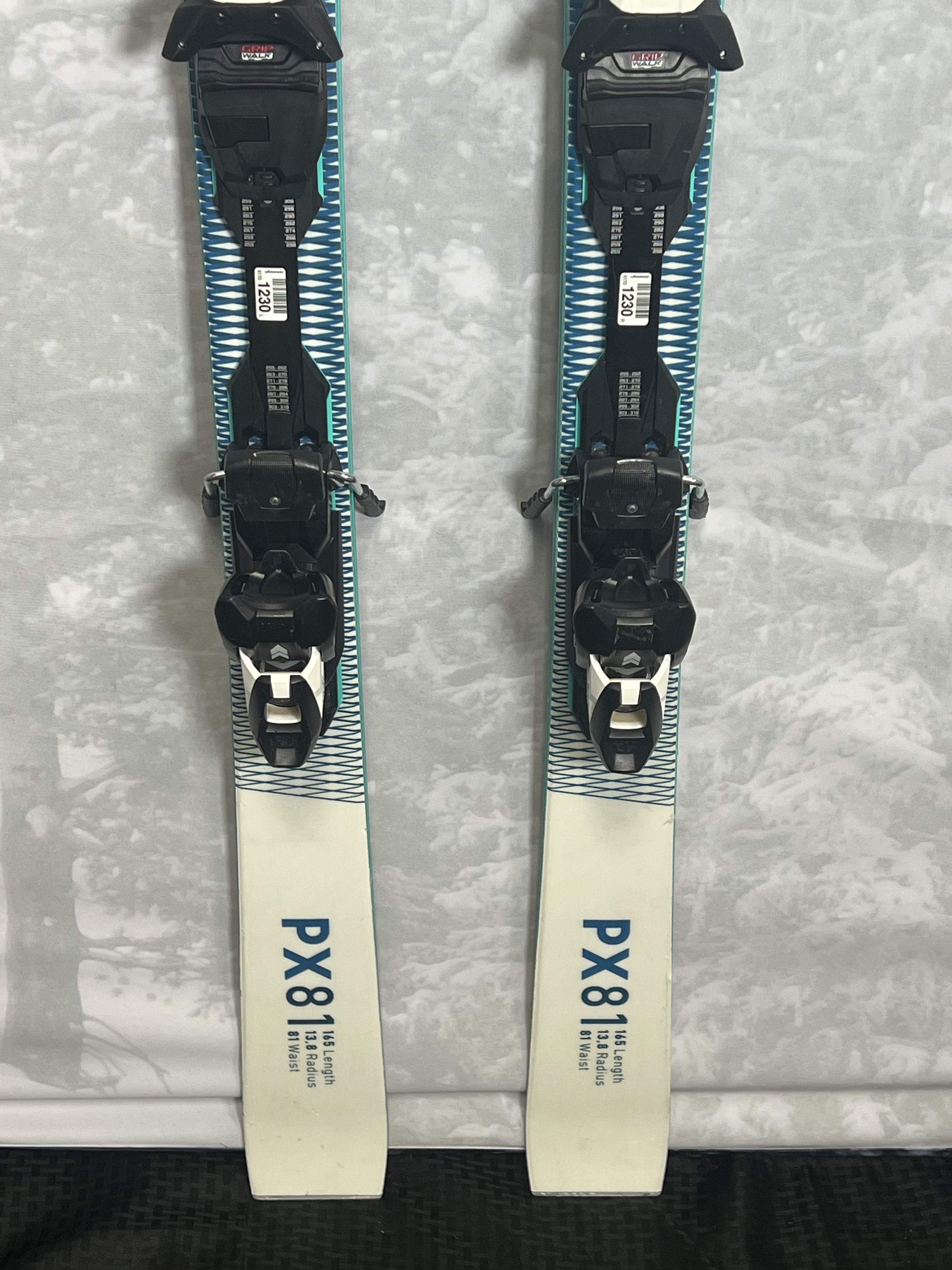 Used Kastle Men's Multiflex Base Skis Px 81 172 cm 2025 w/ Kastle K 11 PRD GW Demo Bindings