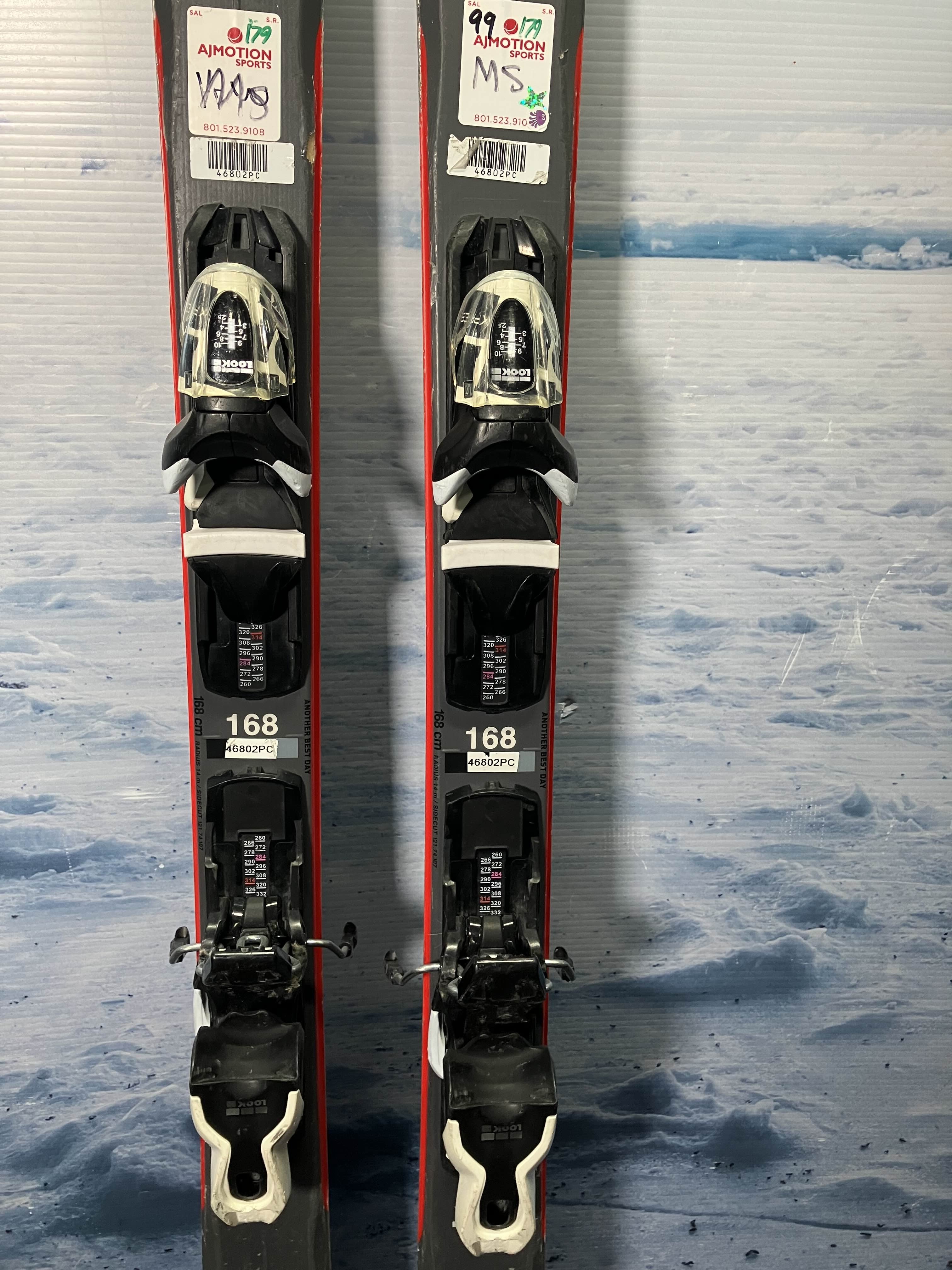 Used 2020 Rossignol Exp 74 Men's Ski w/ Look Express 10 Demo Bindings - 168CM