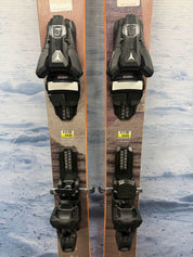 New Blizzard Black Pearl 94 158cm Skis w/ Atomic Strive 11 Bindings