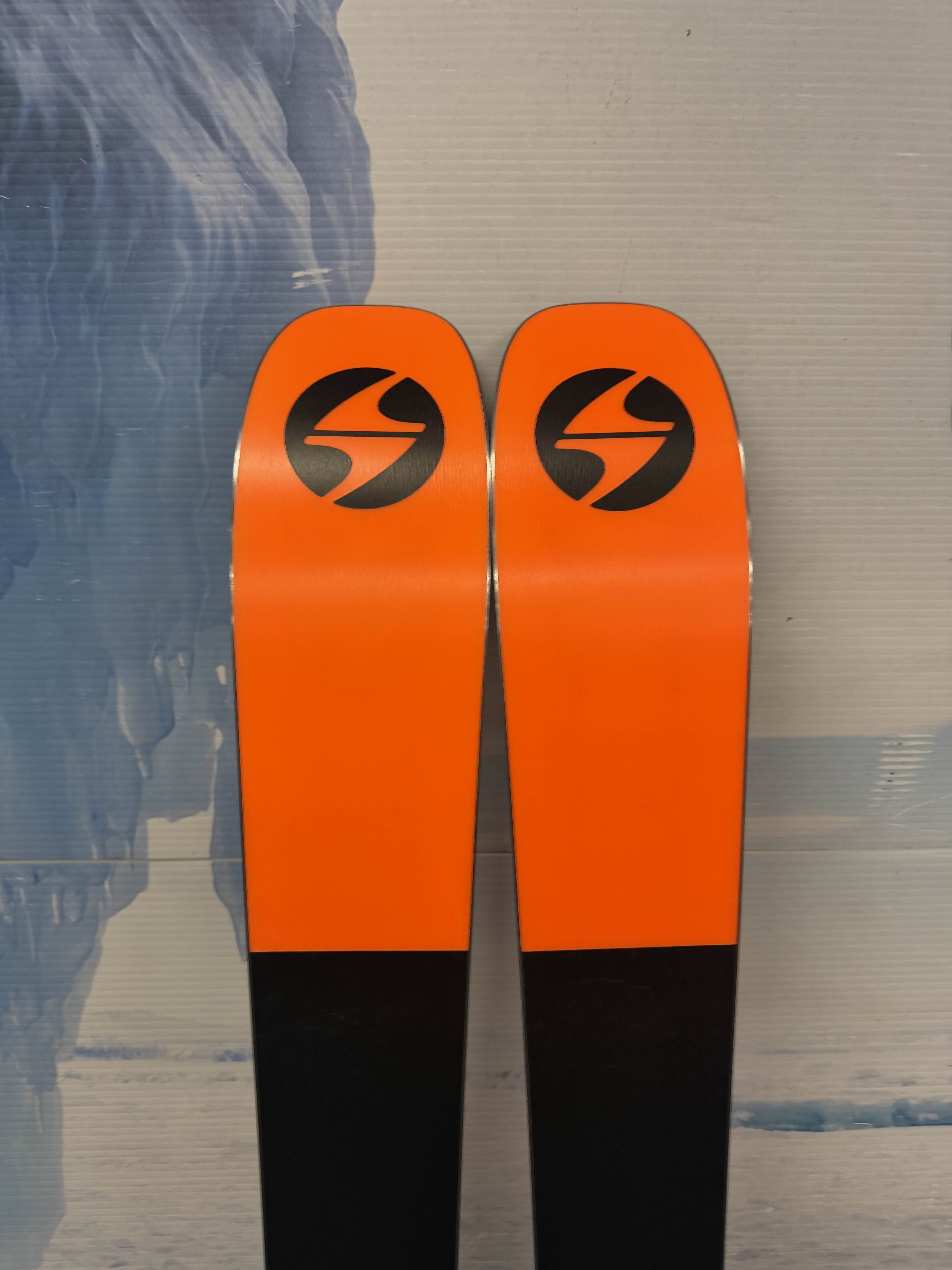 New Blizzard Black Pearl 94 158cm Skis w/ Atomic Strive 11 Bindings