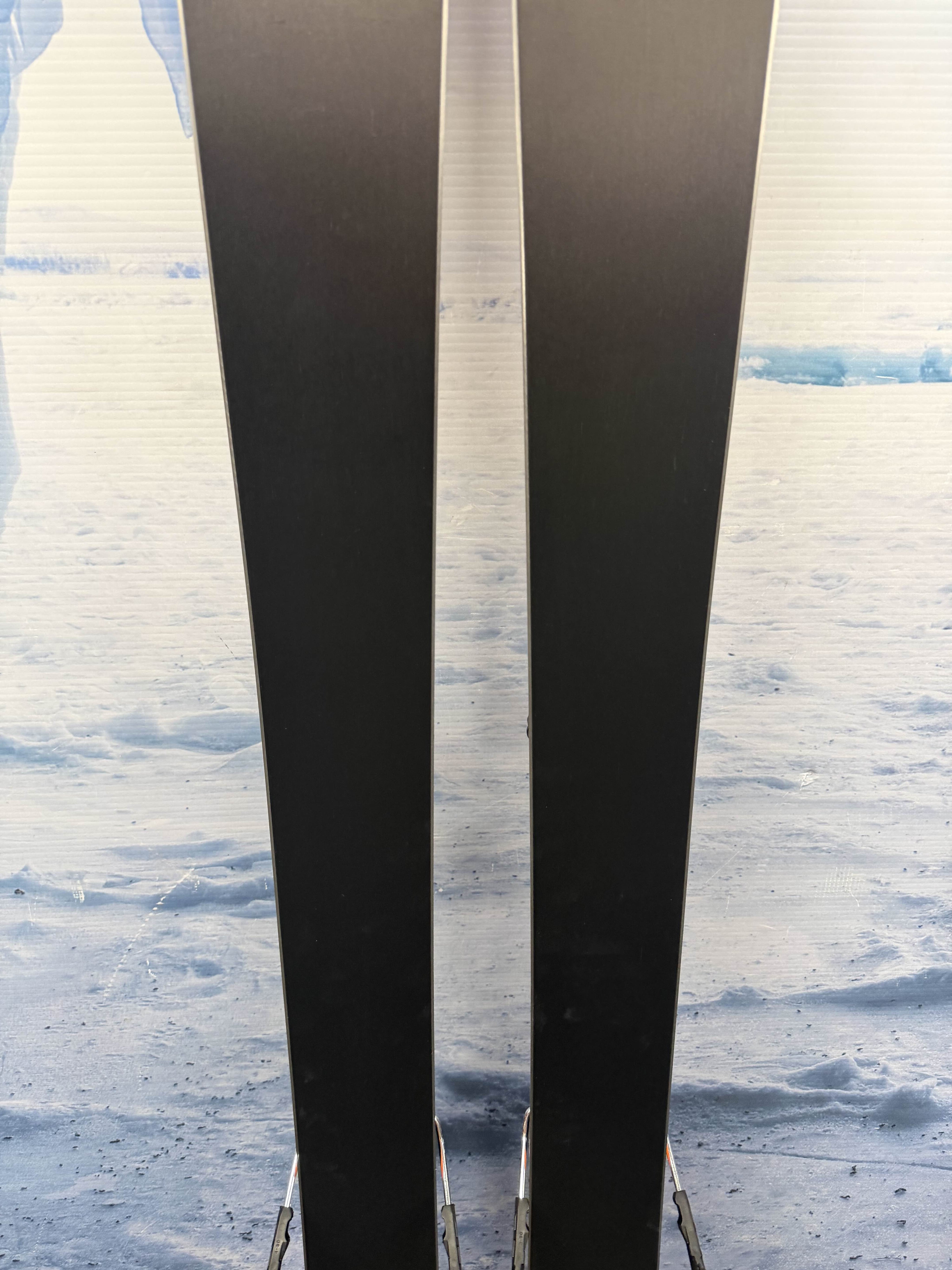 New Blizzard Black Pearl 94 158cm Skis w/ Atomic Strive 11 Bindings