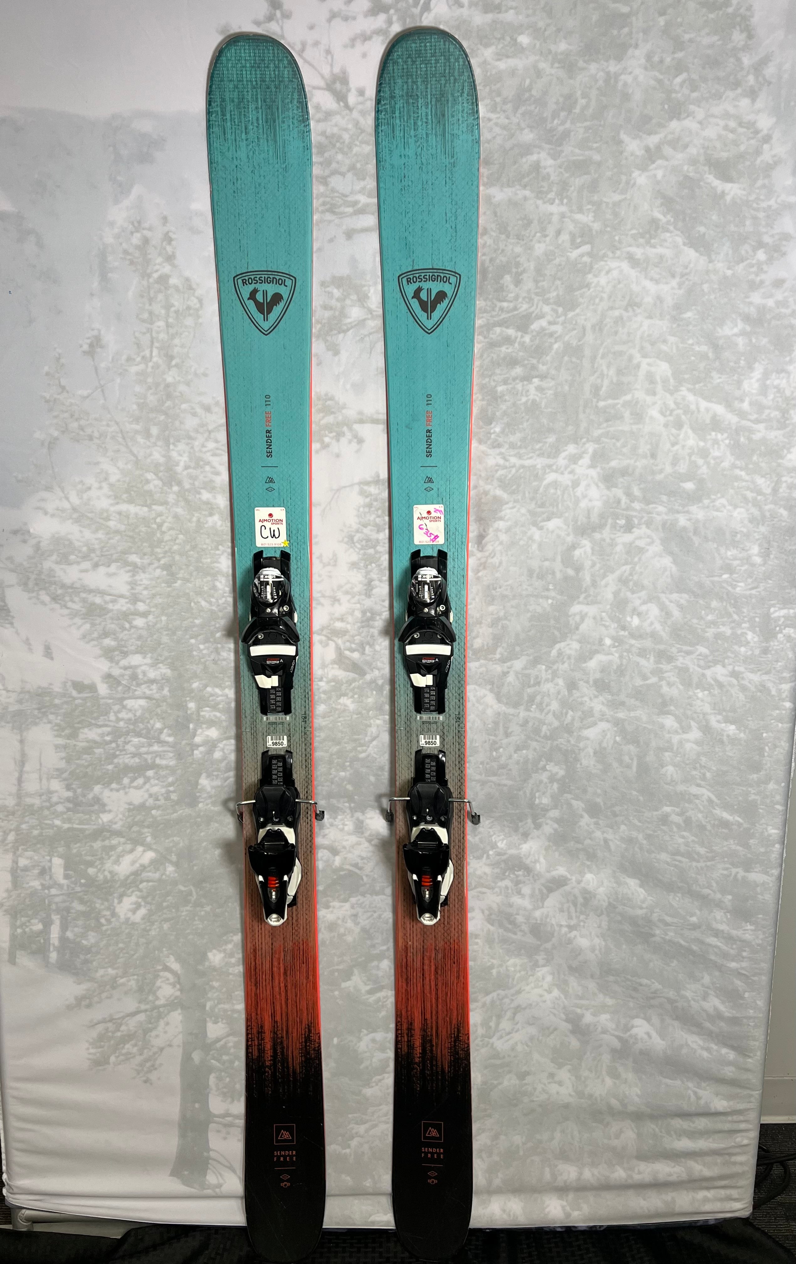 Used Rossignol Sender Free 110 184 cm 2025 w/Look Konect GW A GW Demo Bindings