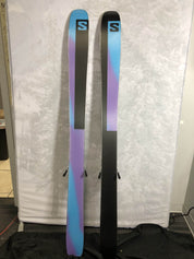 Used 2025 Salomon QST Echo Skis - 173cm w/ adjustable Salomon Strive 13 Bindings