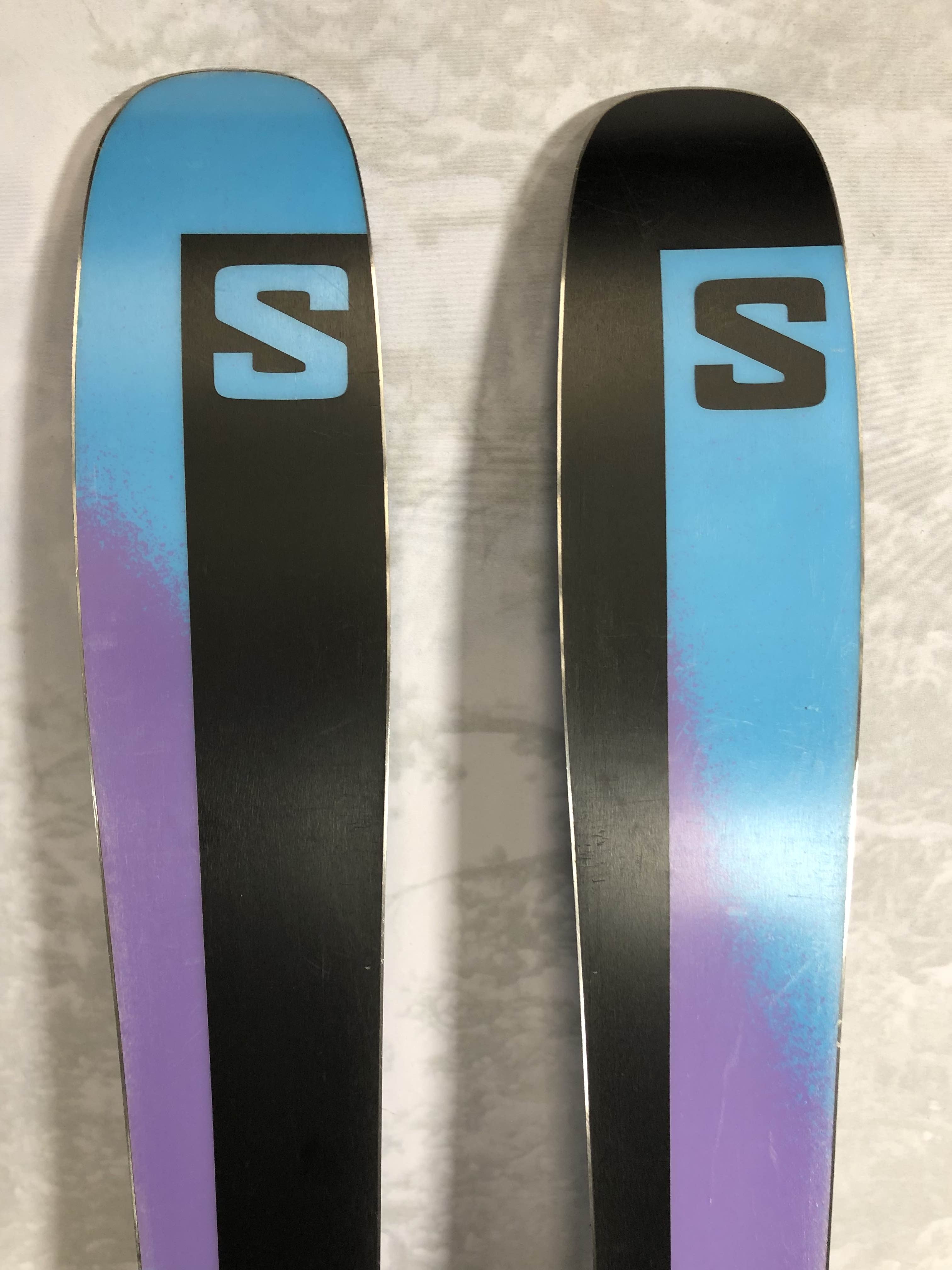 Used 2025 Salomon QST Echo Skis - 173cm w/ adjustable Salomon Strive 13 Bindings