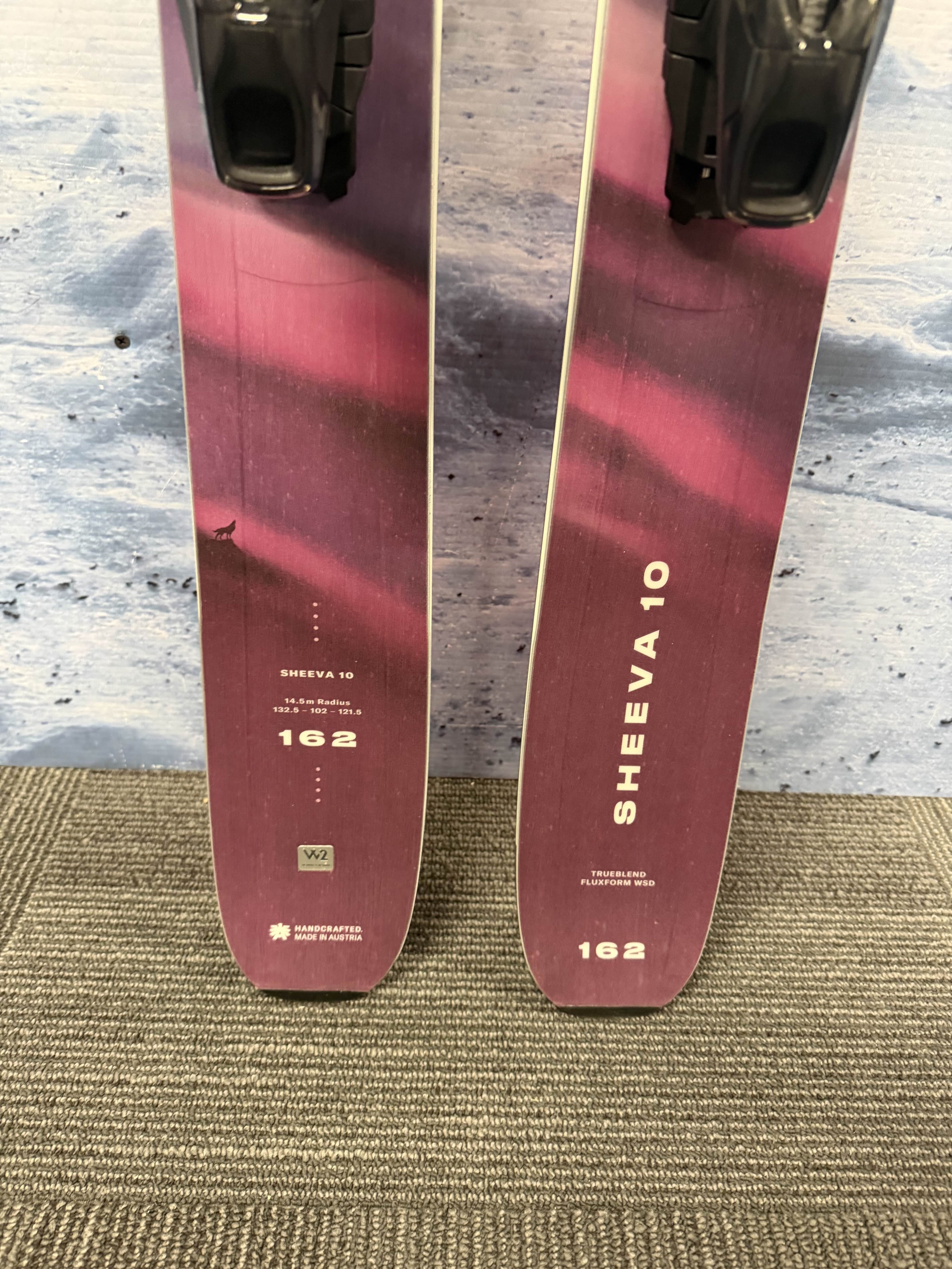 New Blizzard Sheeva 10 162cm Skis w/ Atomic Strive 11 Bindings