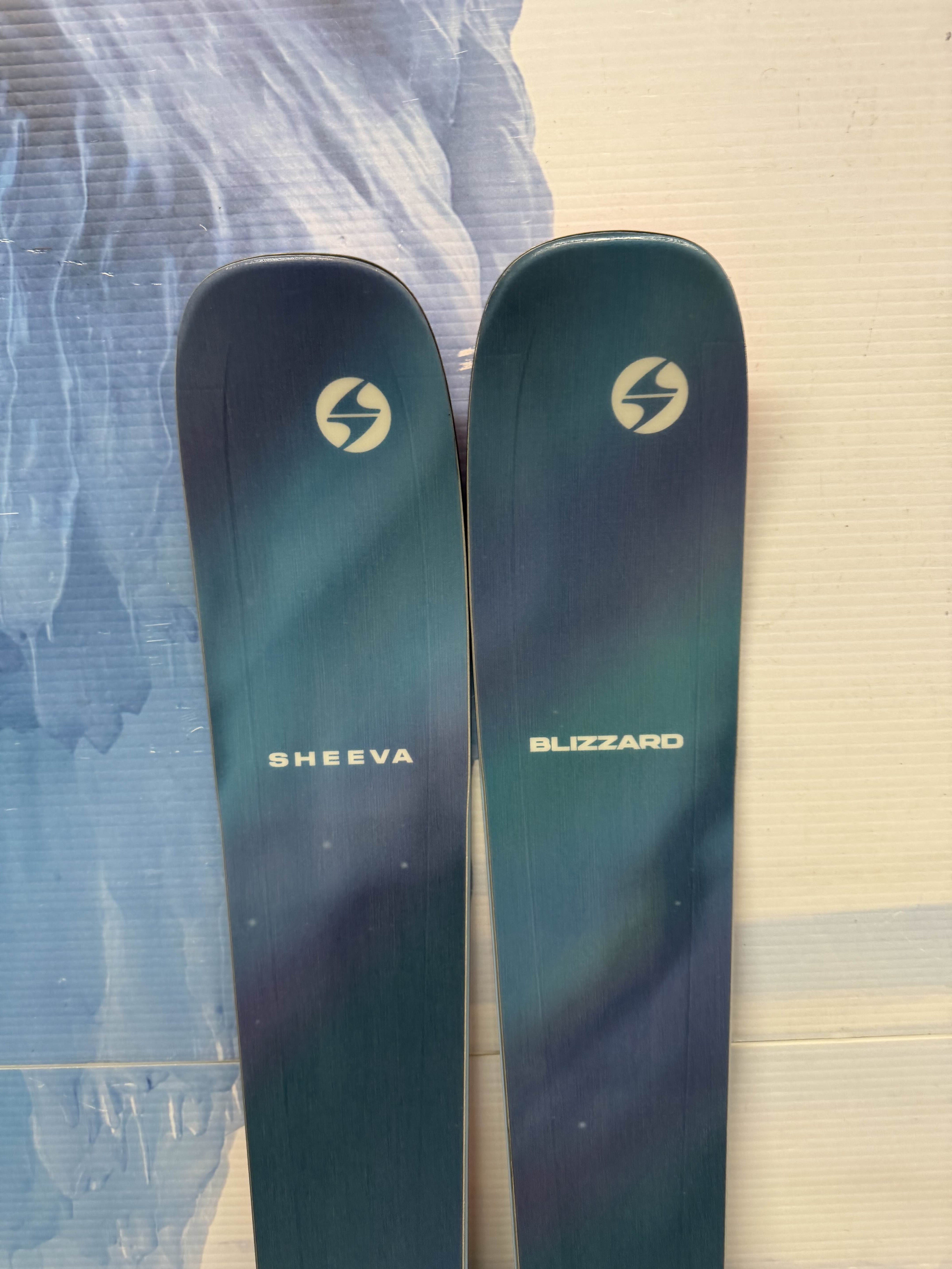 New Blizzard Sheeva 9 162cm Skis w/ Atomic Strive 11 Bindings