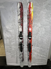 Used Atomic Bent 110 Skis 172 cm 2024 w/Atomic Strive 13 GW Demo Bindings