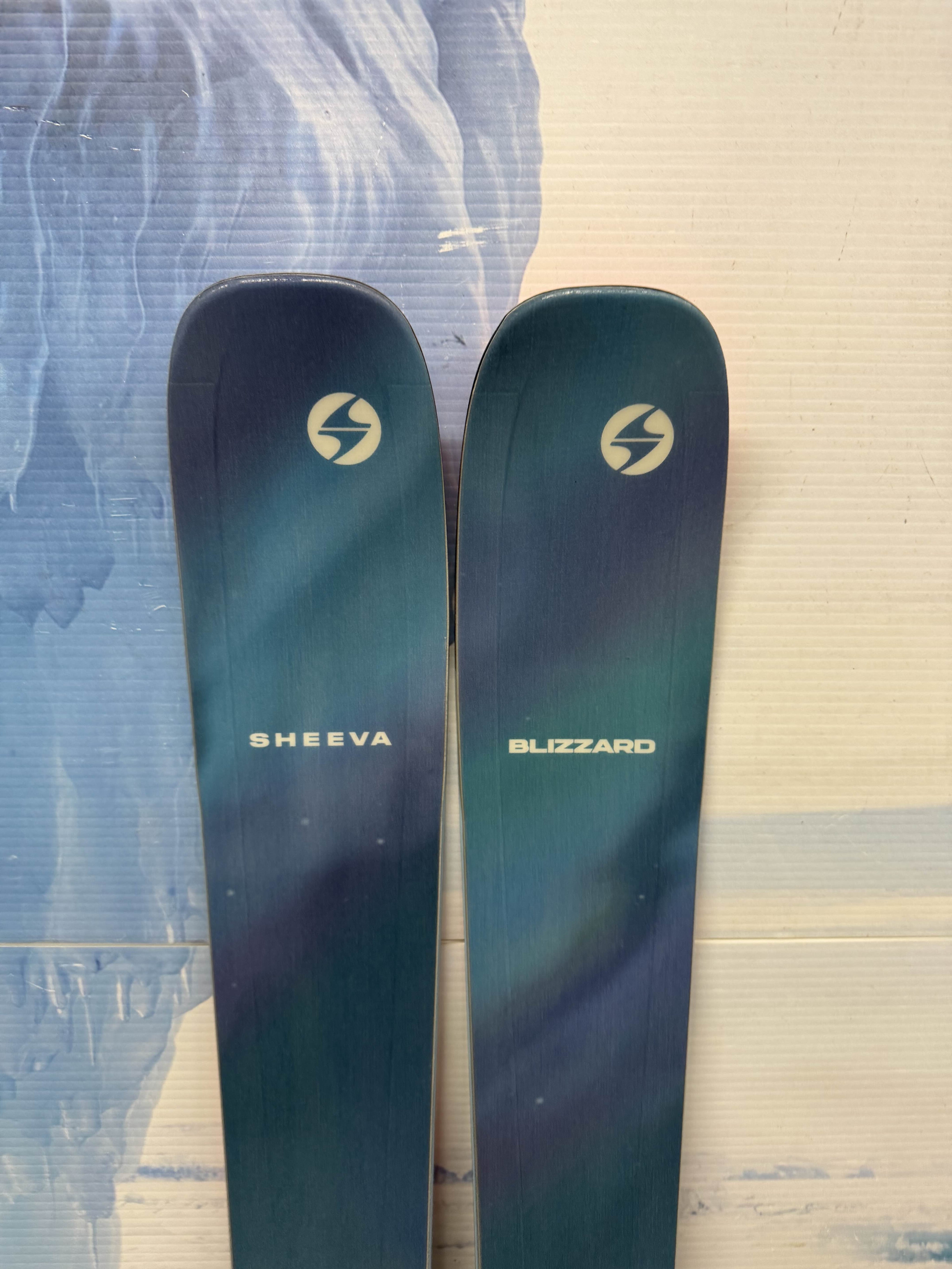 New Blizzard Sheeva 9 156cm Skis w/ Atomic Strive 11 Bindings