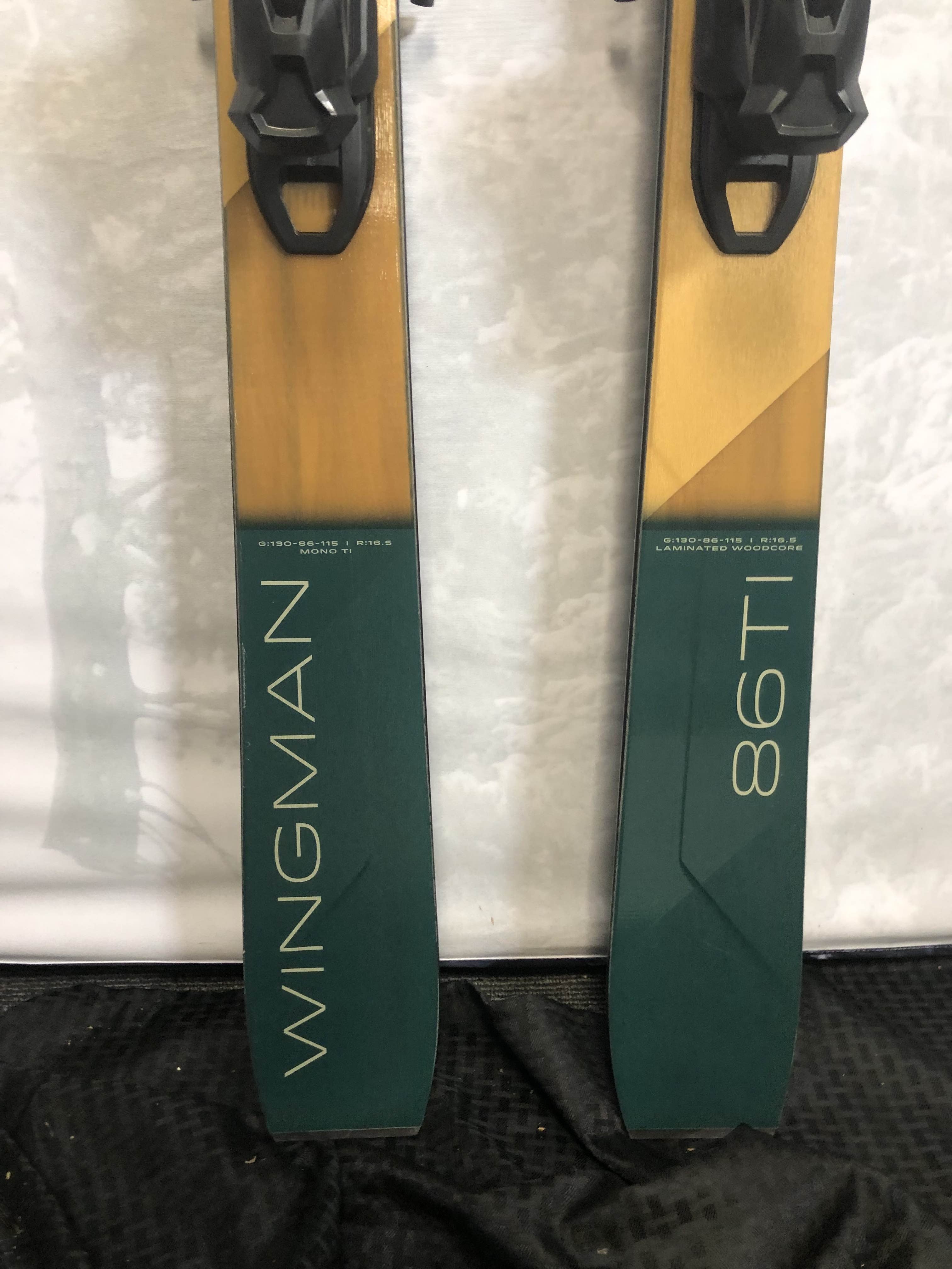 New 2025 Elan Wingman 86 Ti 178cm W/ Elan EMX11 Adjustable GW bindings