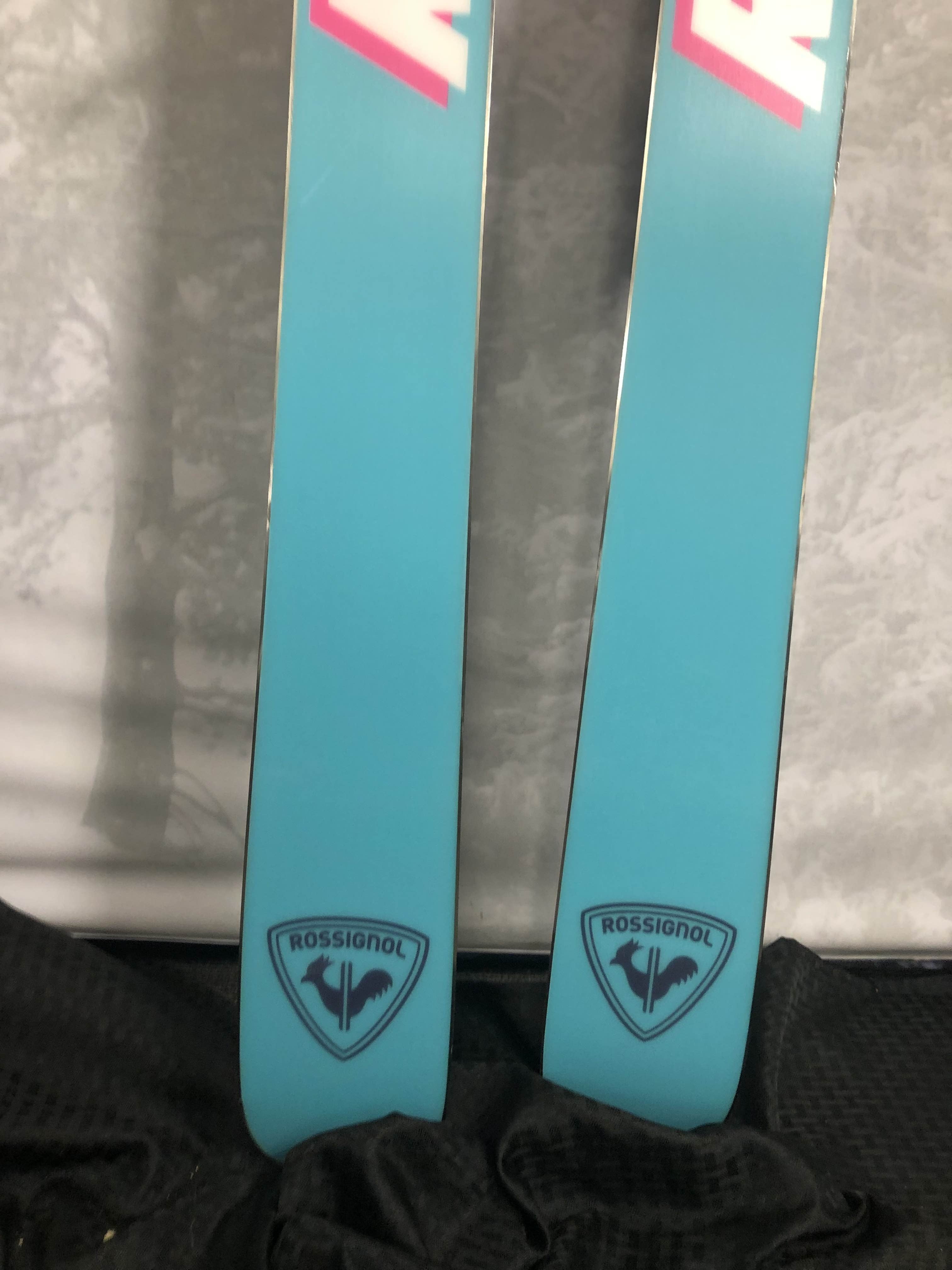 Used Rossignol Super Blackops 98 182cm Skis w/ Look Nx 12 Binding