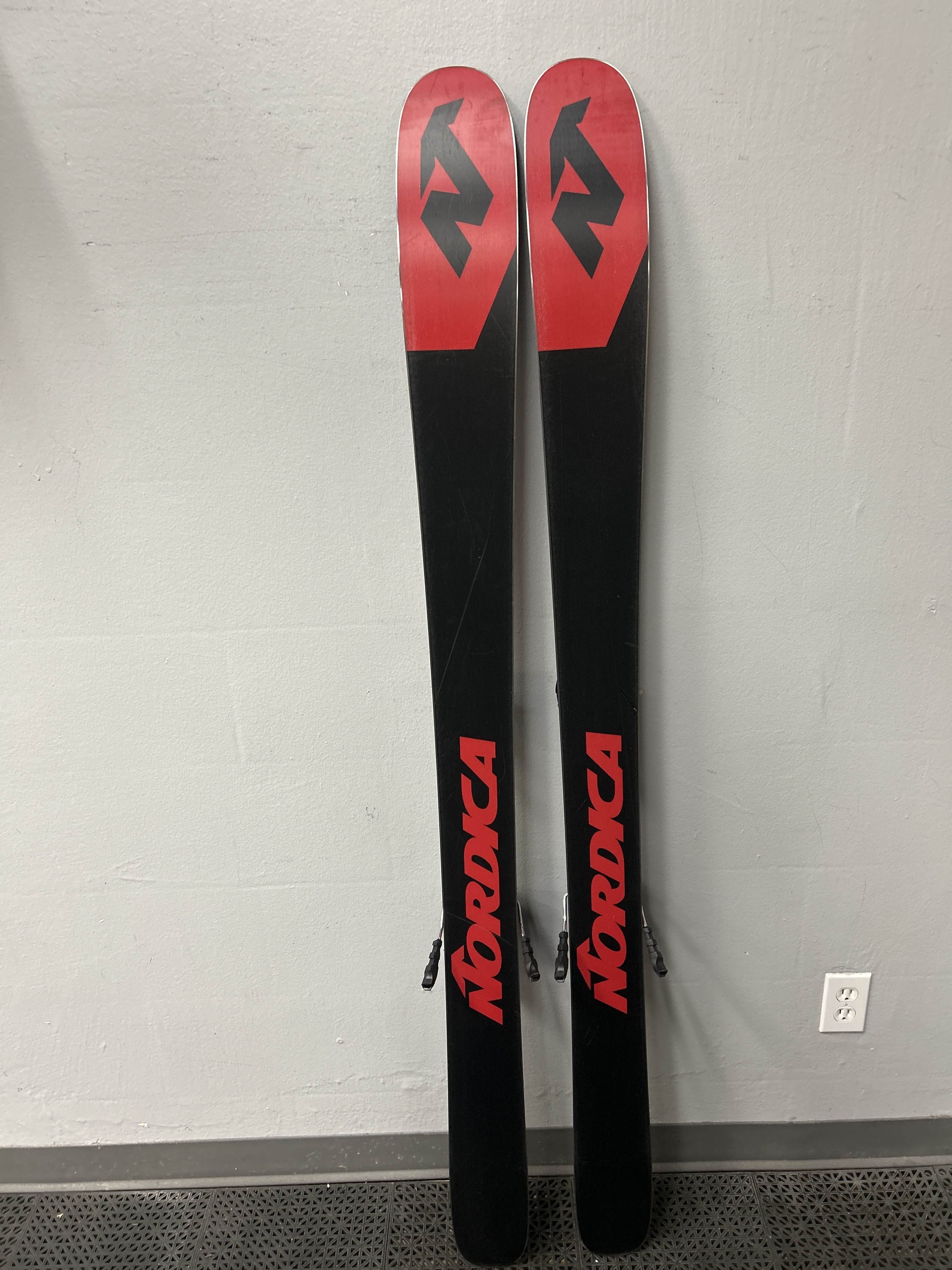 Used Nordica Enforcer 100 165cm w/ Tyrolia Attack 14 Adjustable Bindings