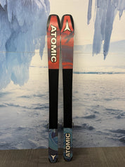 New Atomic Bent 90 157cm Skis w/ Atomic Strive 11 Bindings