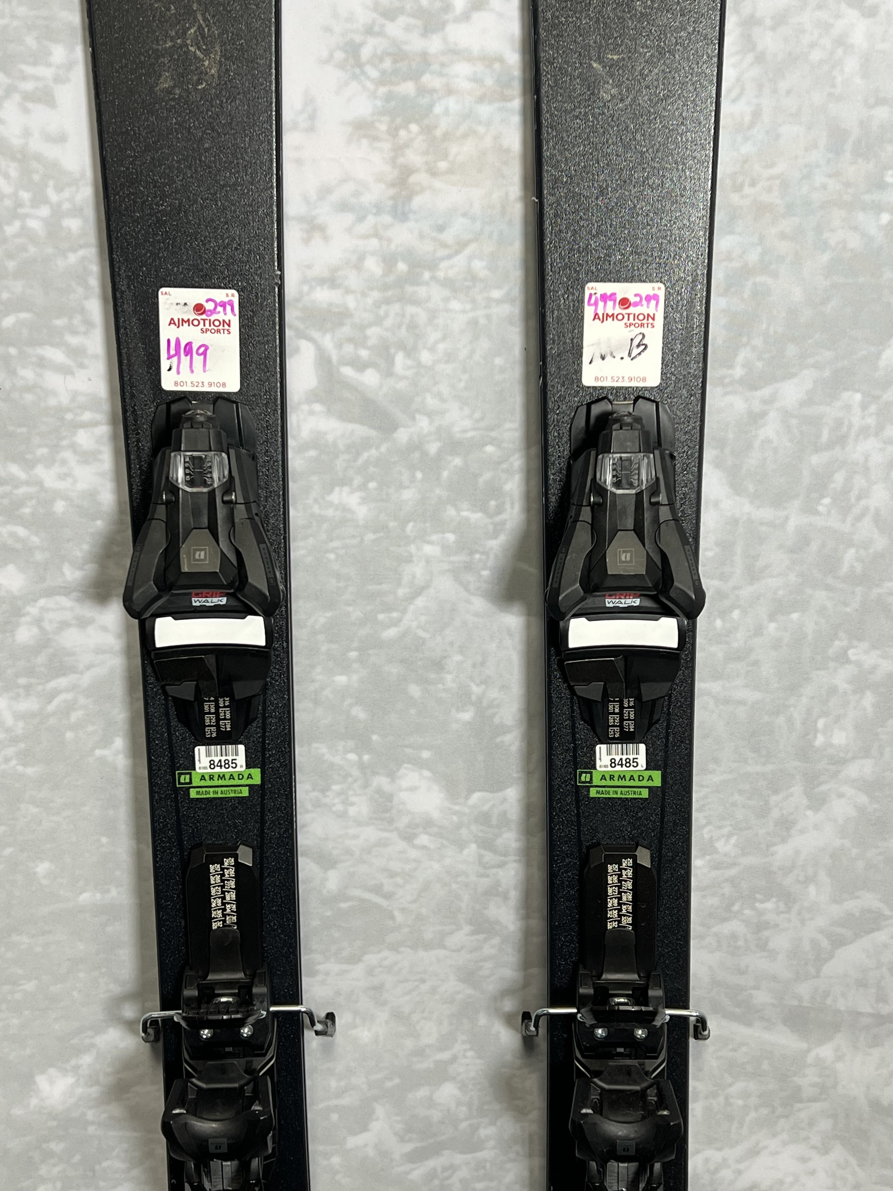 Used Armada Declivity 92 Ti 164 cm Skis 2025 w/Armada Strive 11 GW Demo Bindings