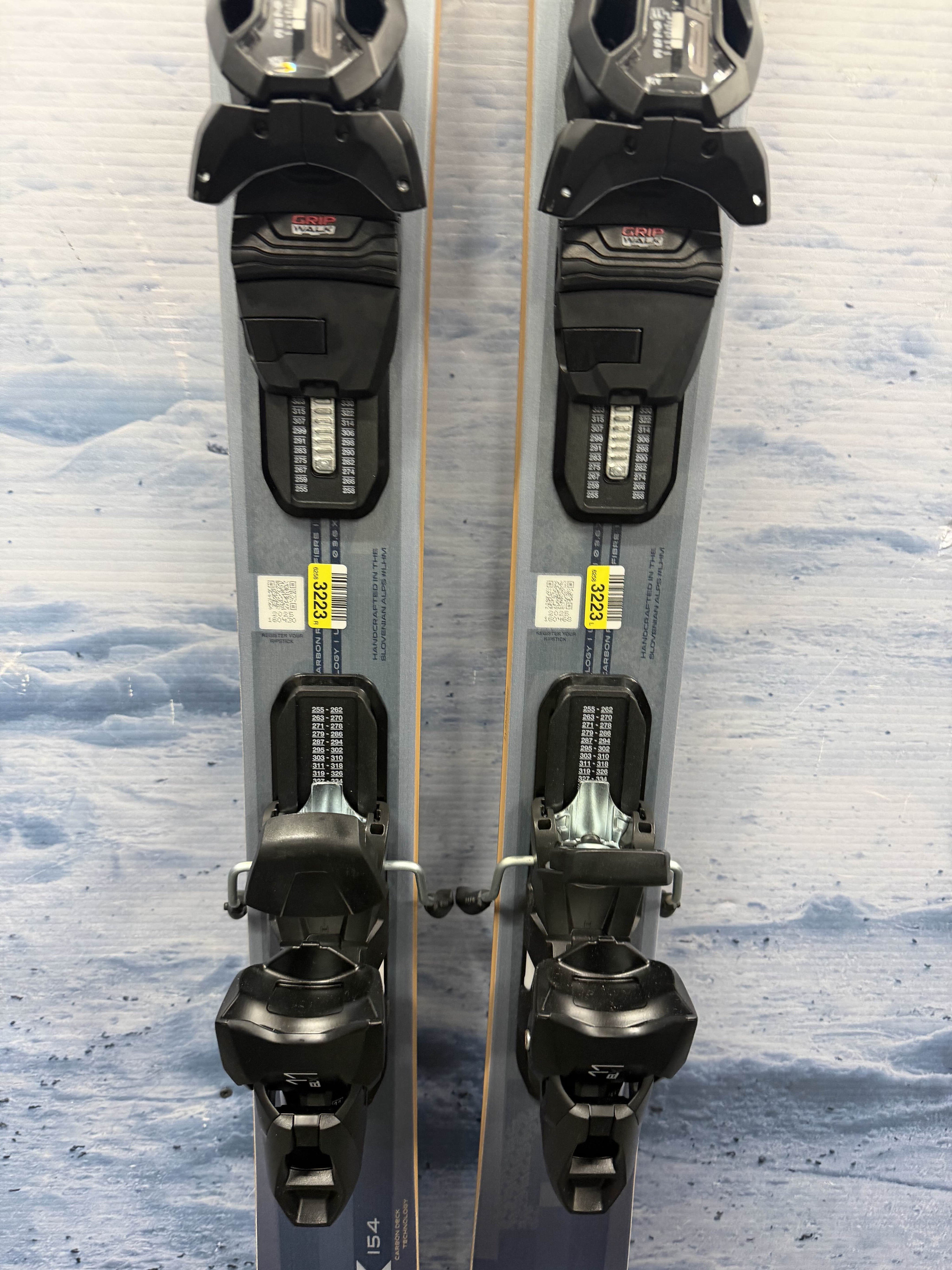 New Elan Ripstick 88 154cm Skis w/ Elan ELX 11 Bindings