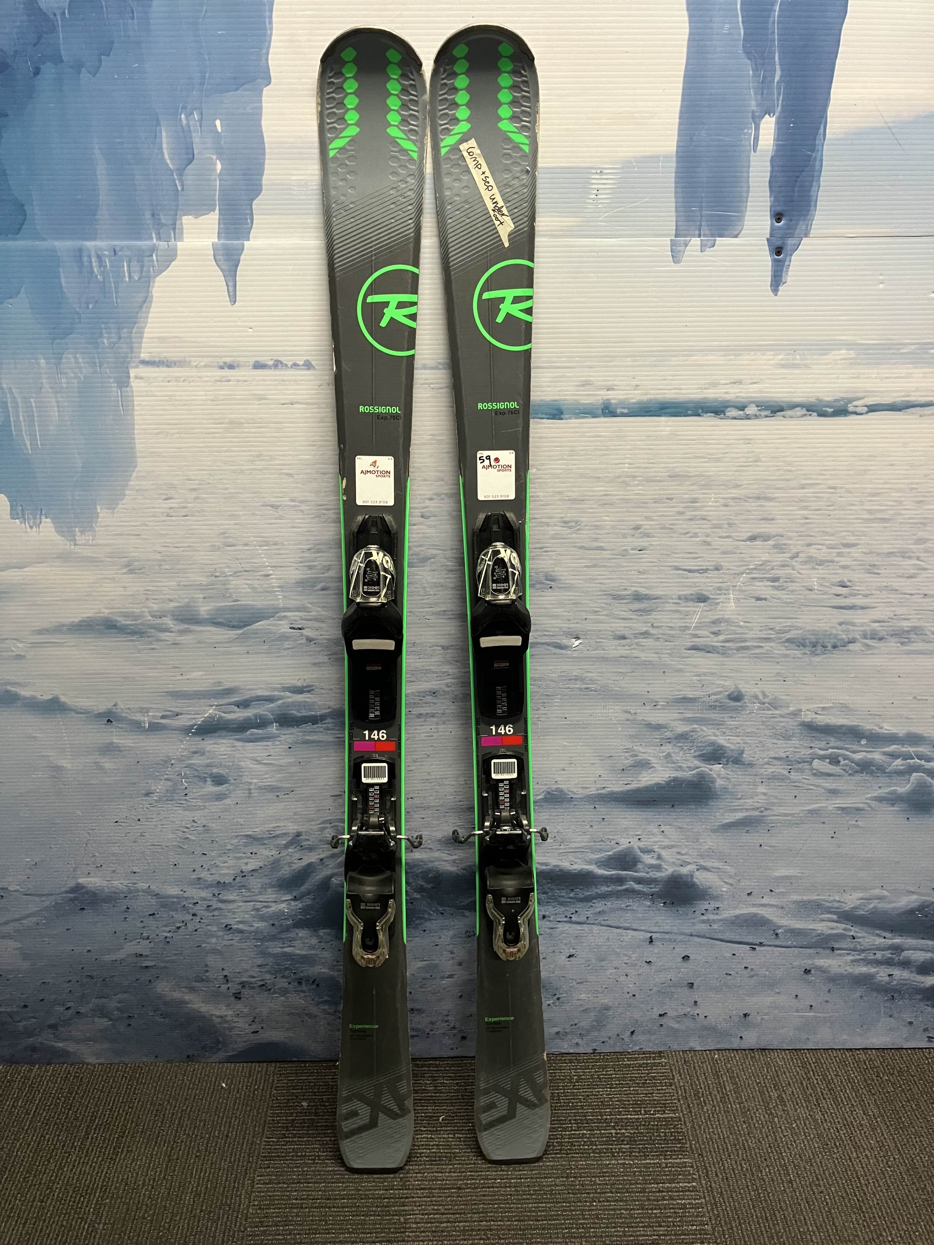 Used Rossignol Experience 146cm w/ Look Xpress 10 Bindings