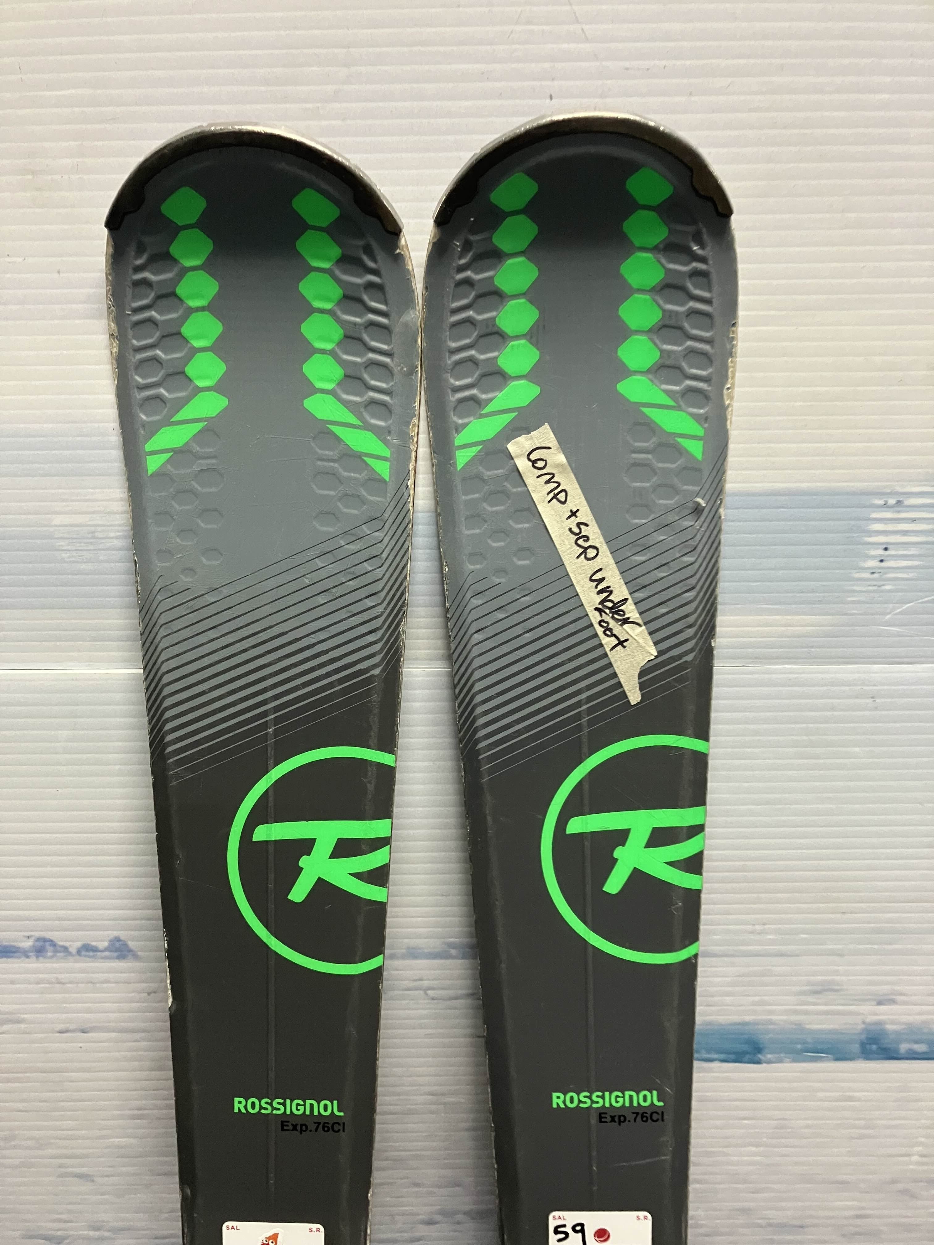 Used Rossignol Experience 146cm w/ Look Xpress 10 Bindings