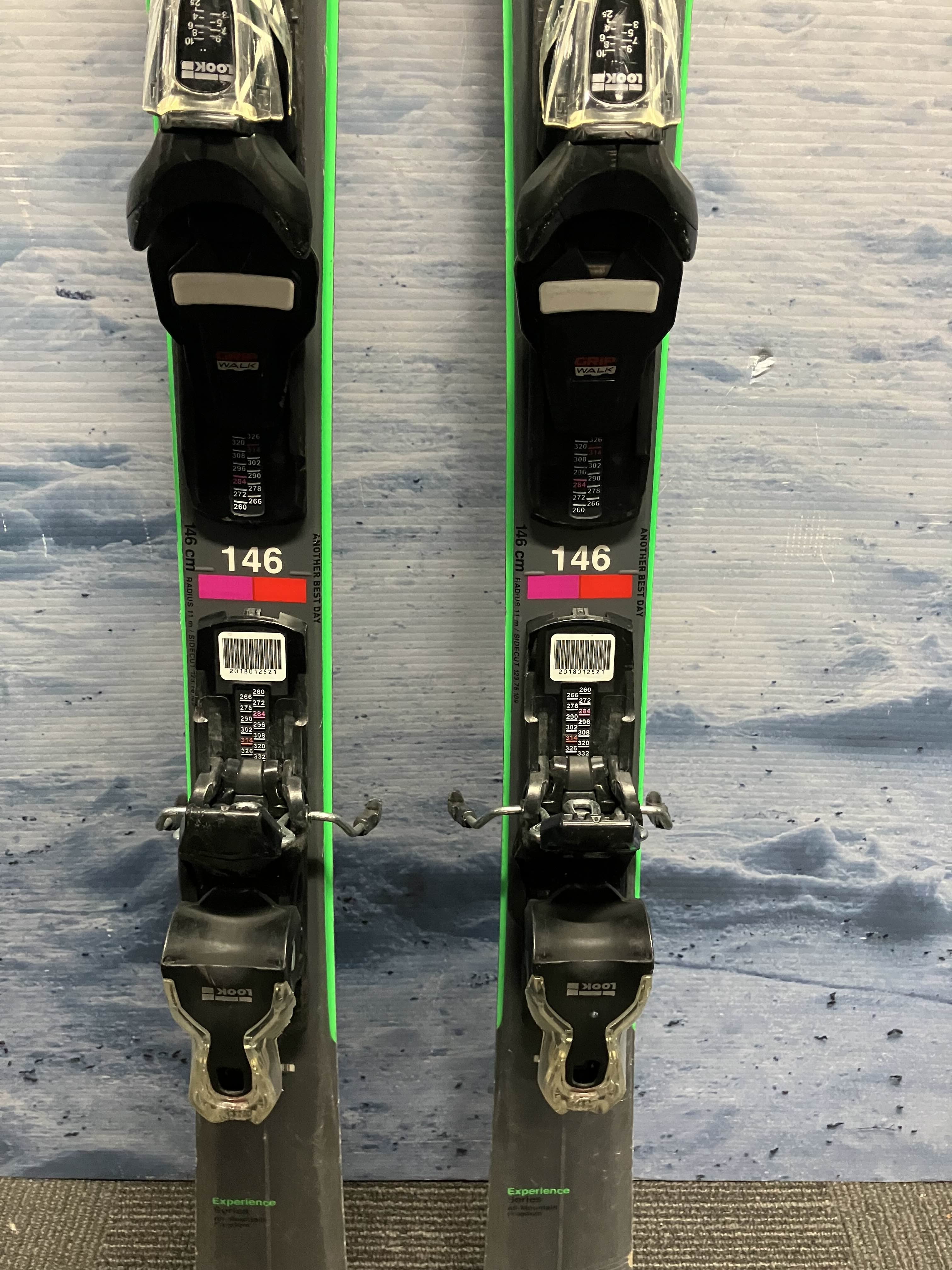 Used Rossignol Experience 146cm w/ Look Xpress 10 Bindings