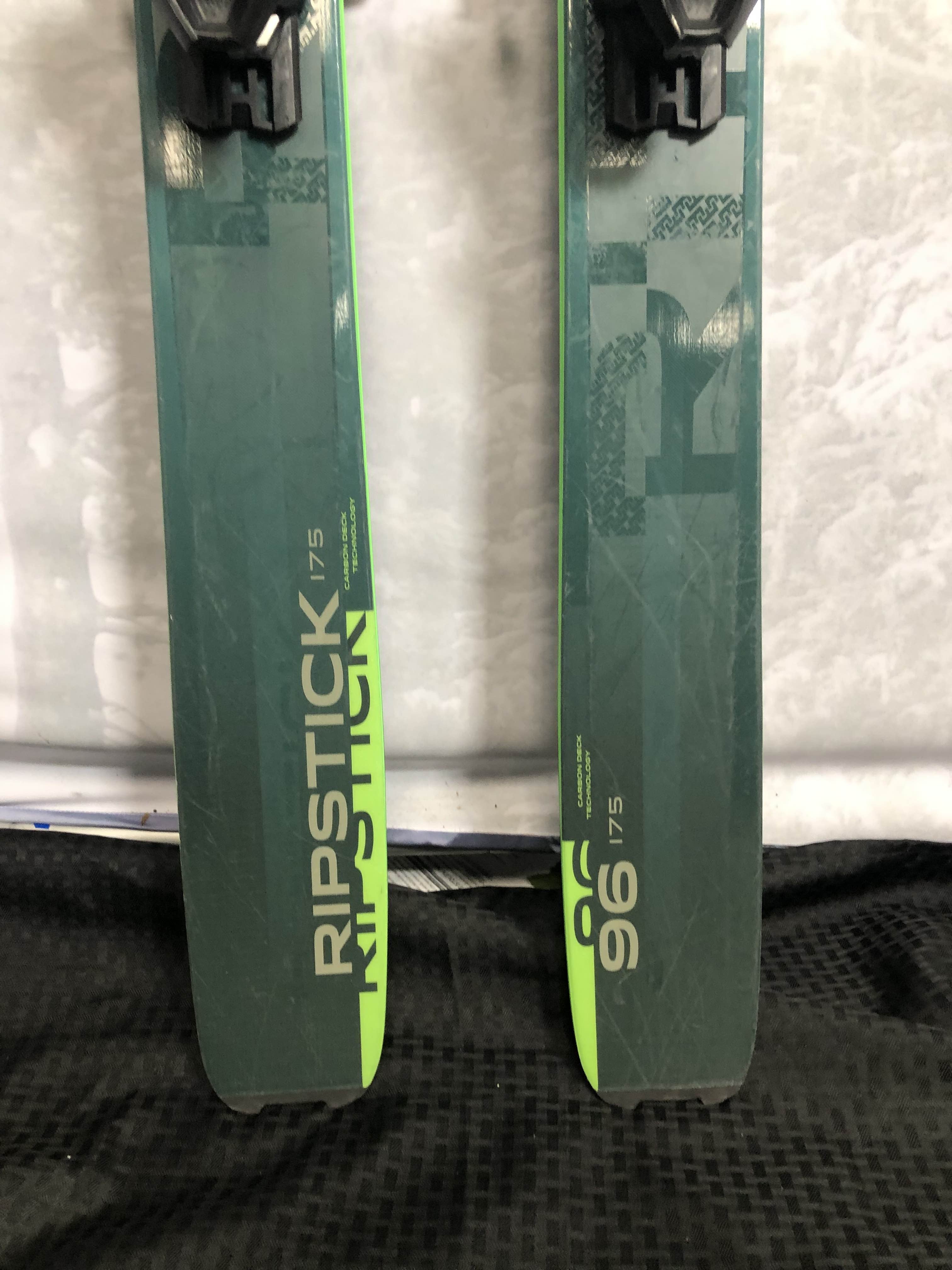 Used 2025 Elan Ripstick 96 - 175cm w/ Tyrollia Attack LYT 13 adjustable GW bindings