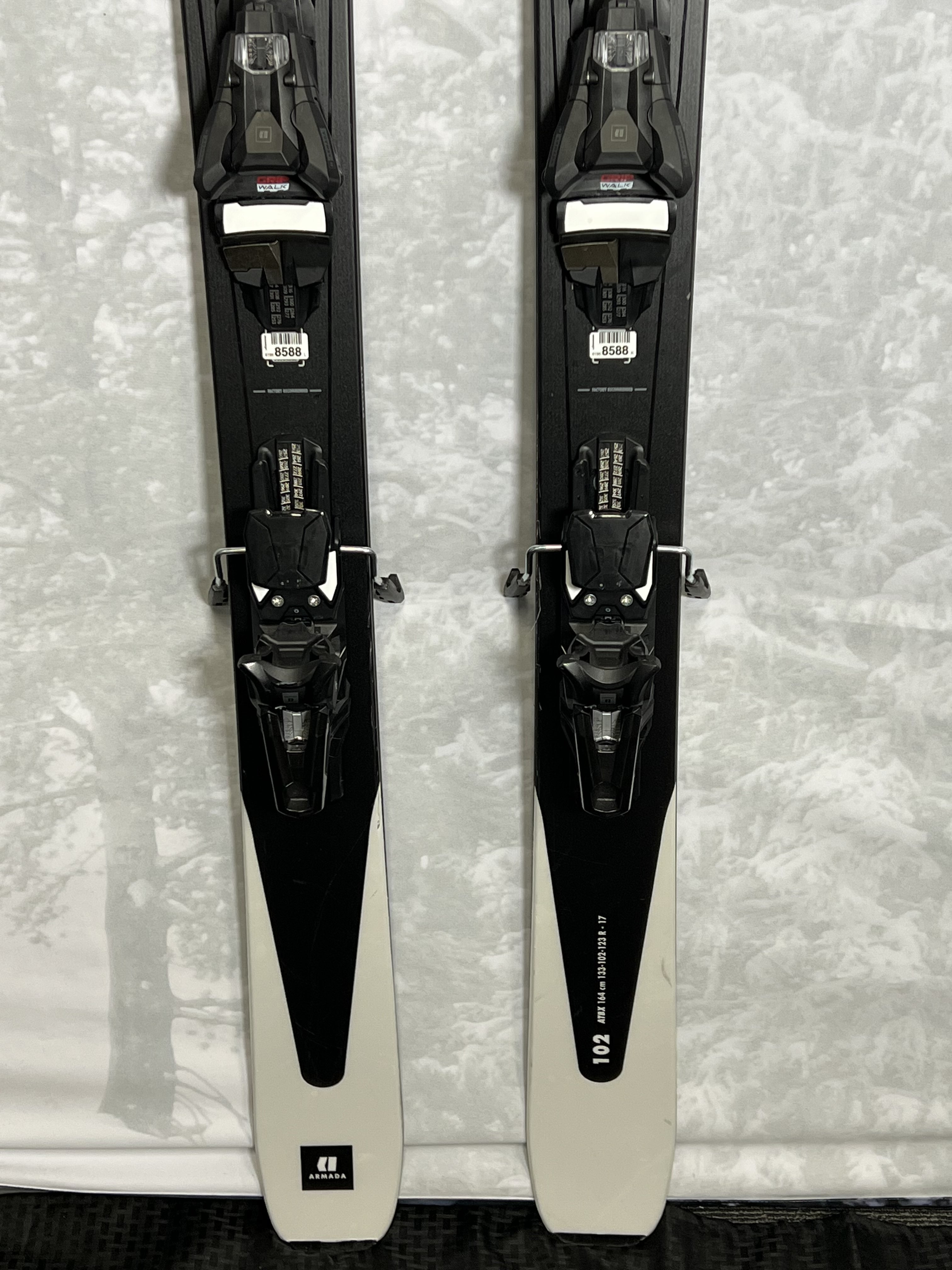 Used Armada Declivity X 102 180 cm Skis 2025 w/Armada Strive 11 GW Demo Bindings
