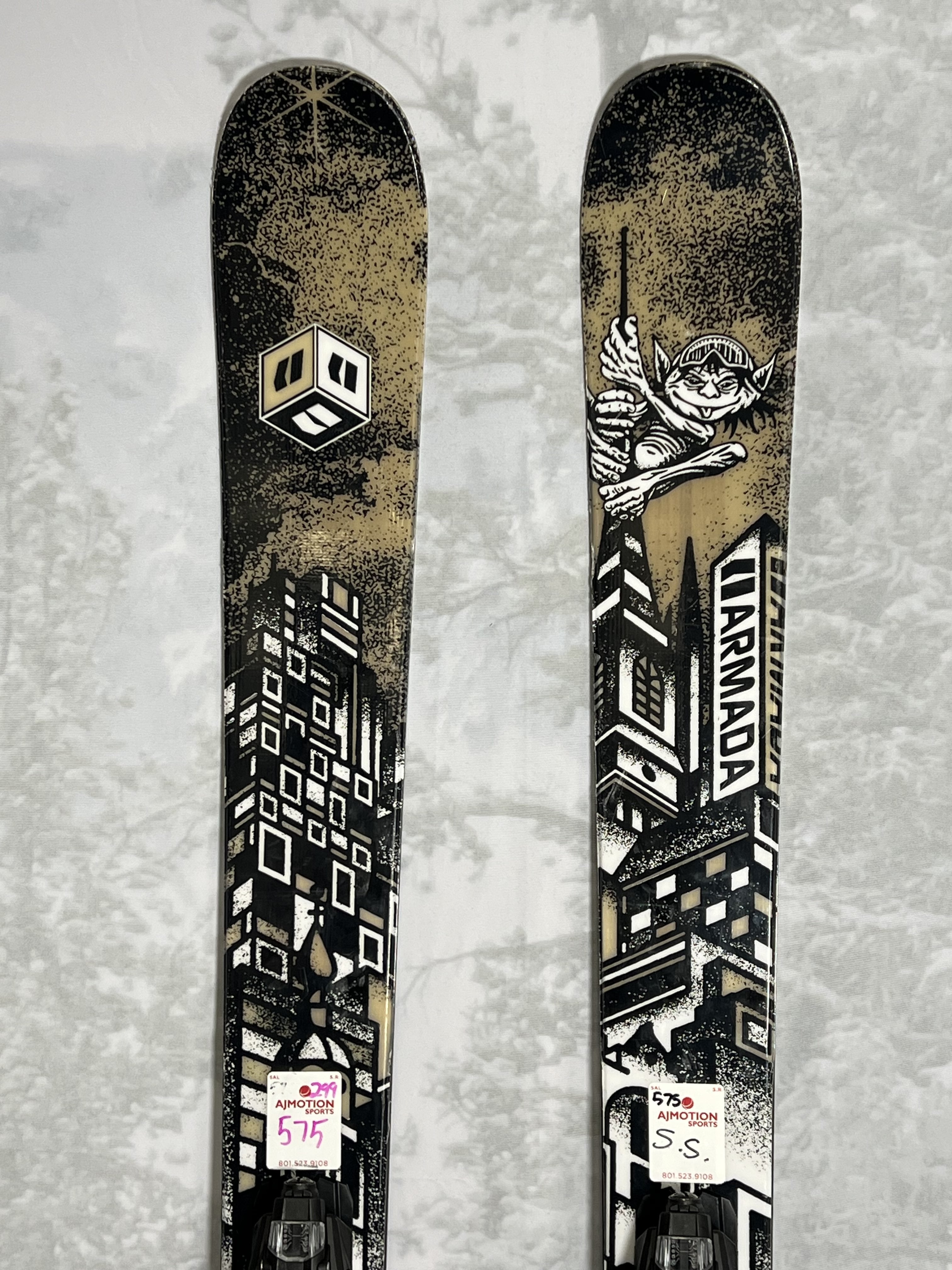 Used Armada Edollo 180 cm Skis 2025 w/Armada Strive 11 GW Demo Bindings