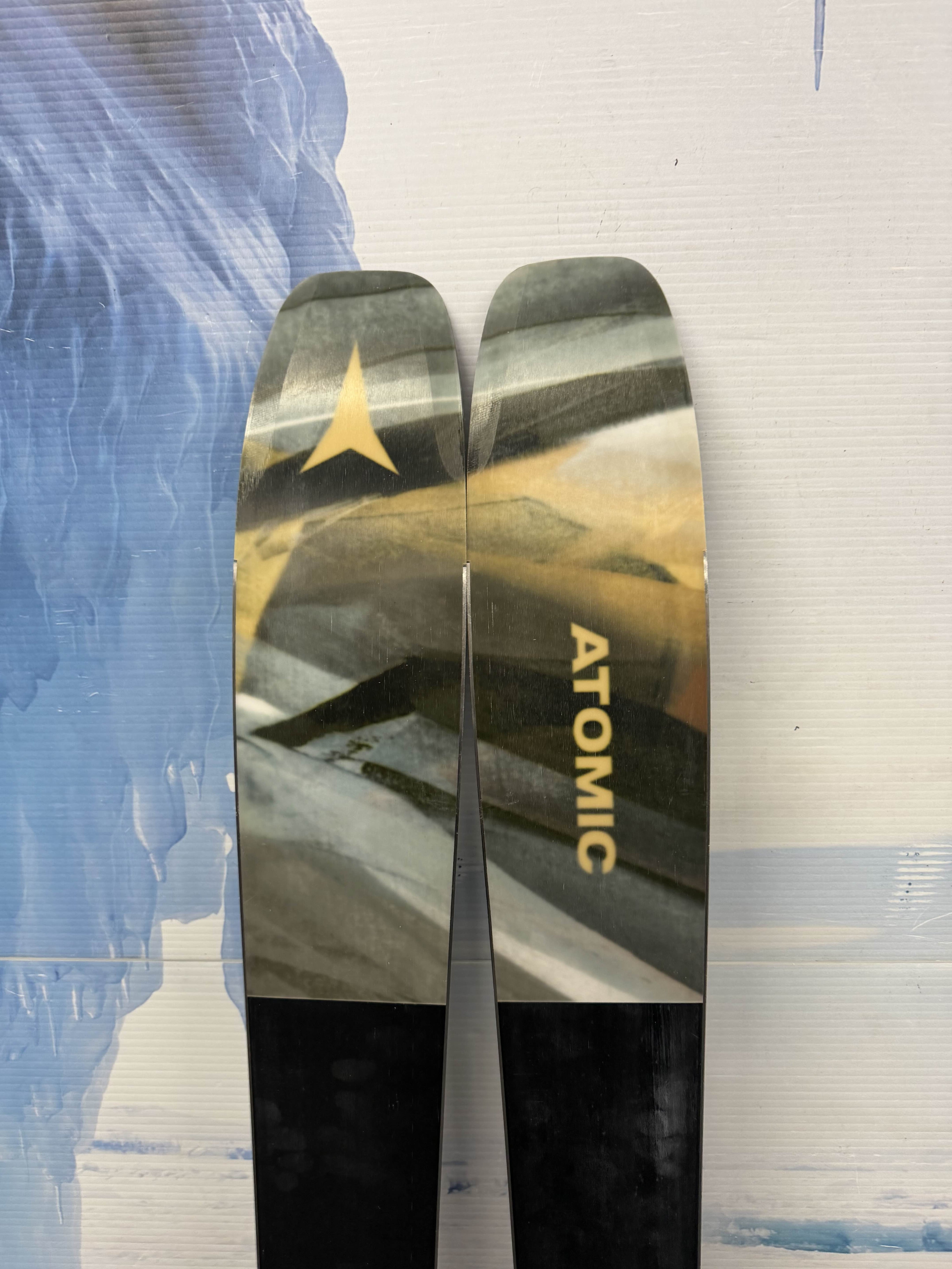 New Atomic Maven 94 CTI 165cm Skis w/ Atomic Strive 11 Bindings