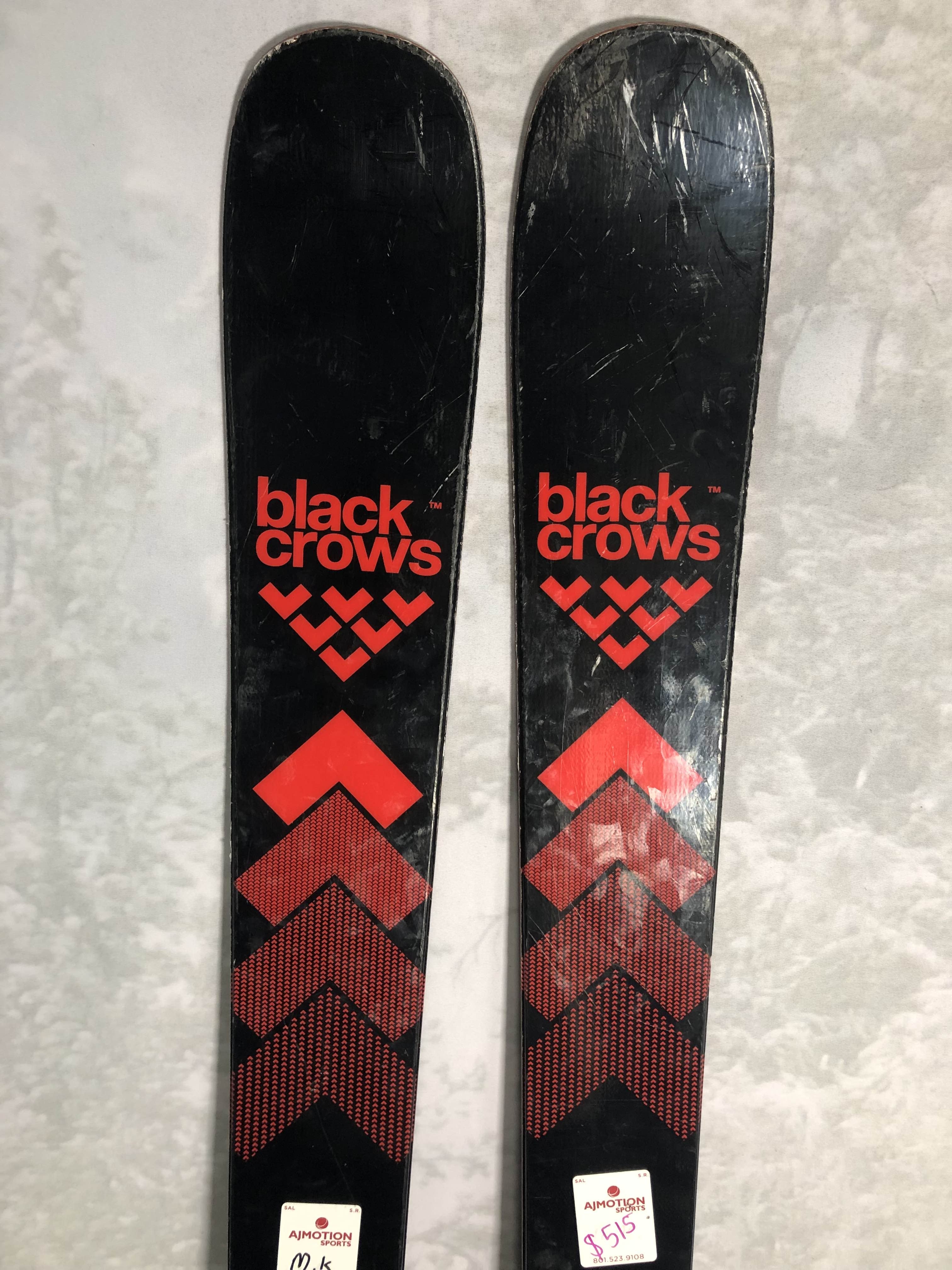Used Black Crows Camox 2025 Skis 174cm w/ Tyrolia Attack 14 MN Demo Bindings