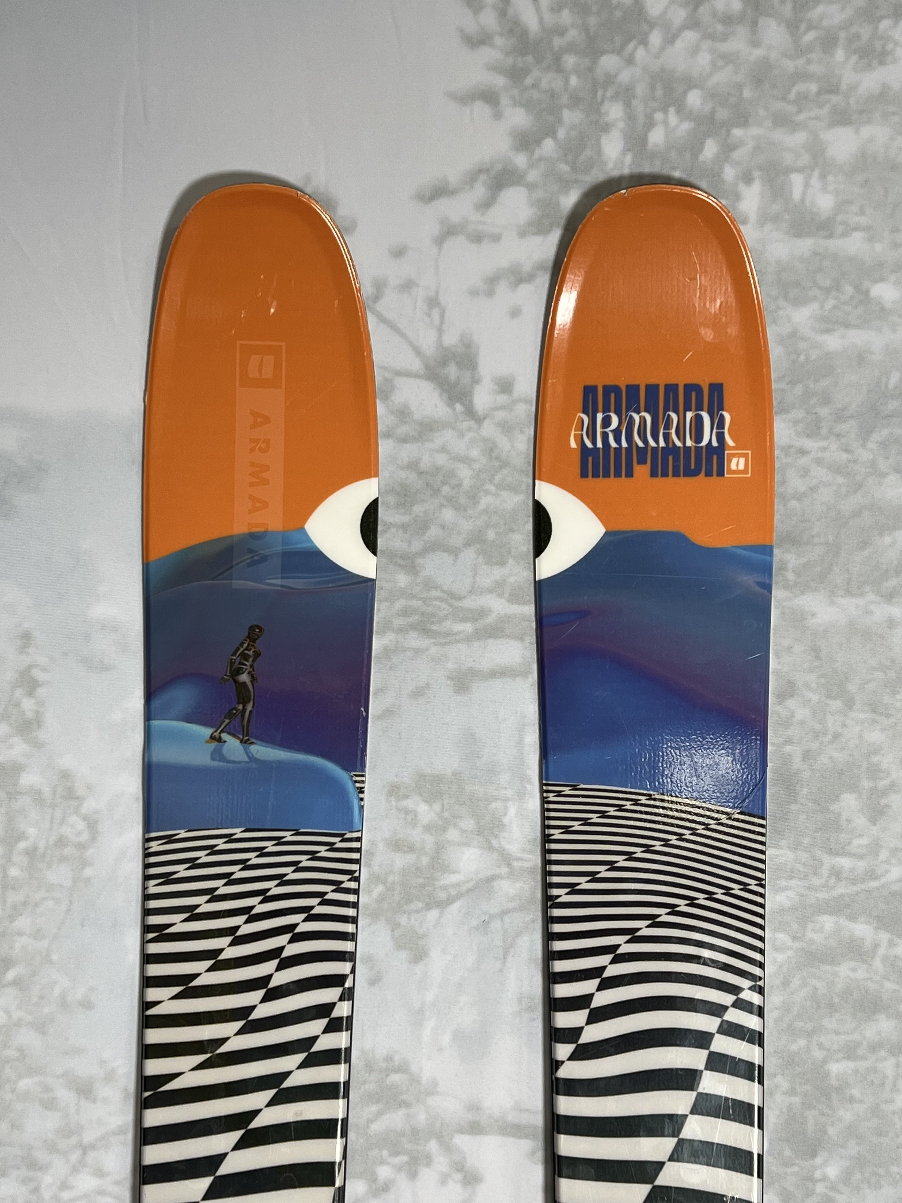 Used Armada ARV 106 188 cm Skis 2024 w/Armada Strive 11 GW Demo Bindings