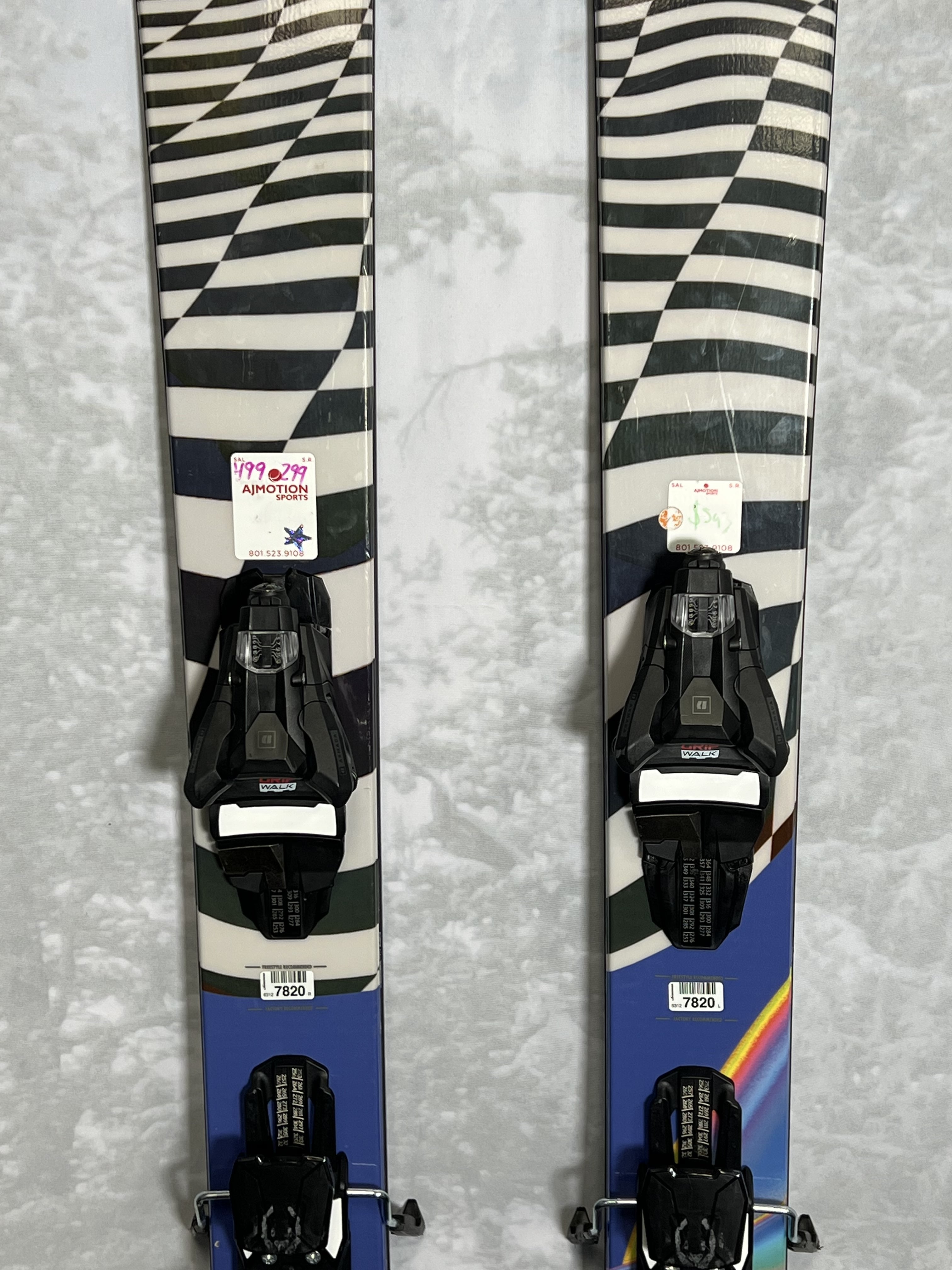 Used Armada ARV 106 188 cm Skis 2024 w/Armada Strive 11 GW Demo Bindings