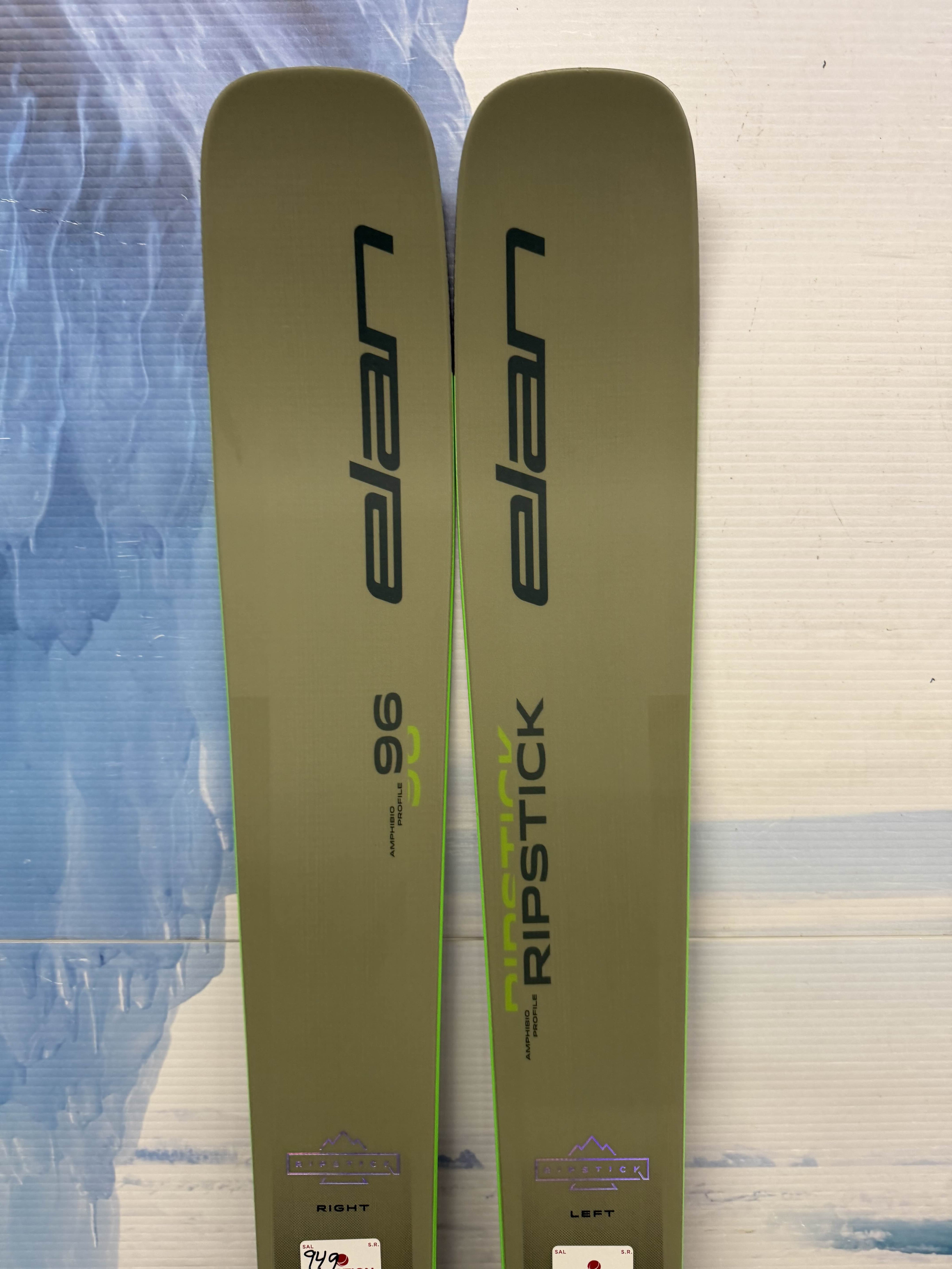 New Elan Ripstick 96 168cm Skis w/ Tyrolia Attack LYT 11 Bindings