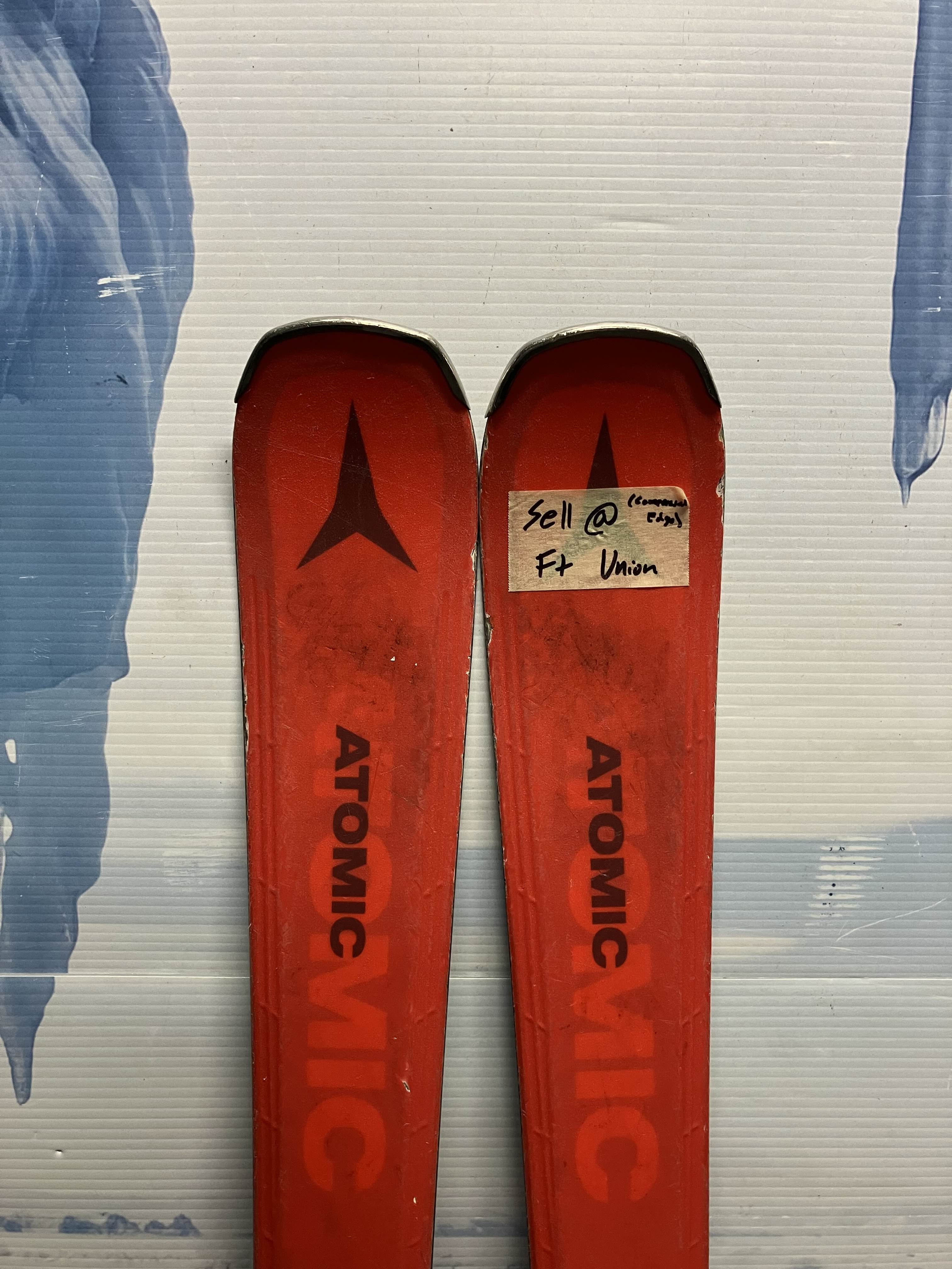 Used Atomic Vantage X 75 156cm Skis w/ Atomic Lithium 10 Bindings