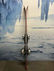 Used Atomic Vantage X 75 156cm Skis w/ Atomic Lithium 10 Bindings