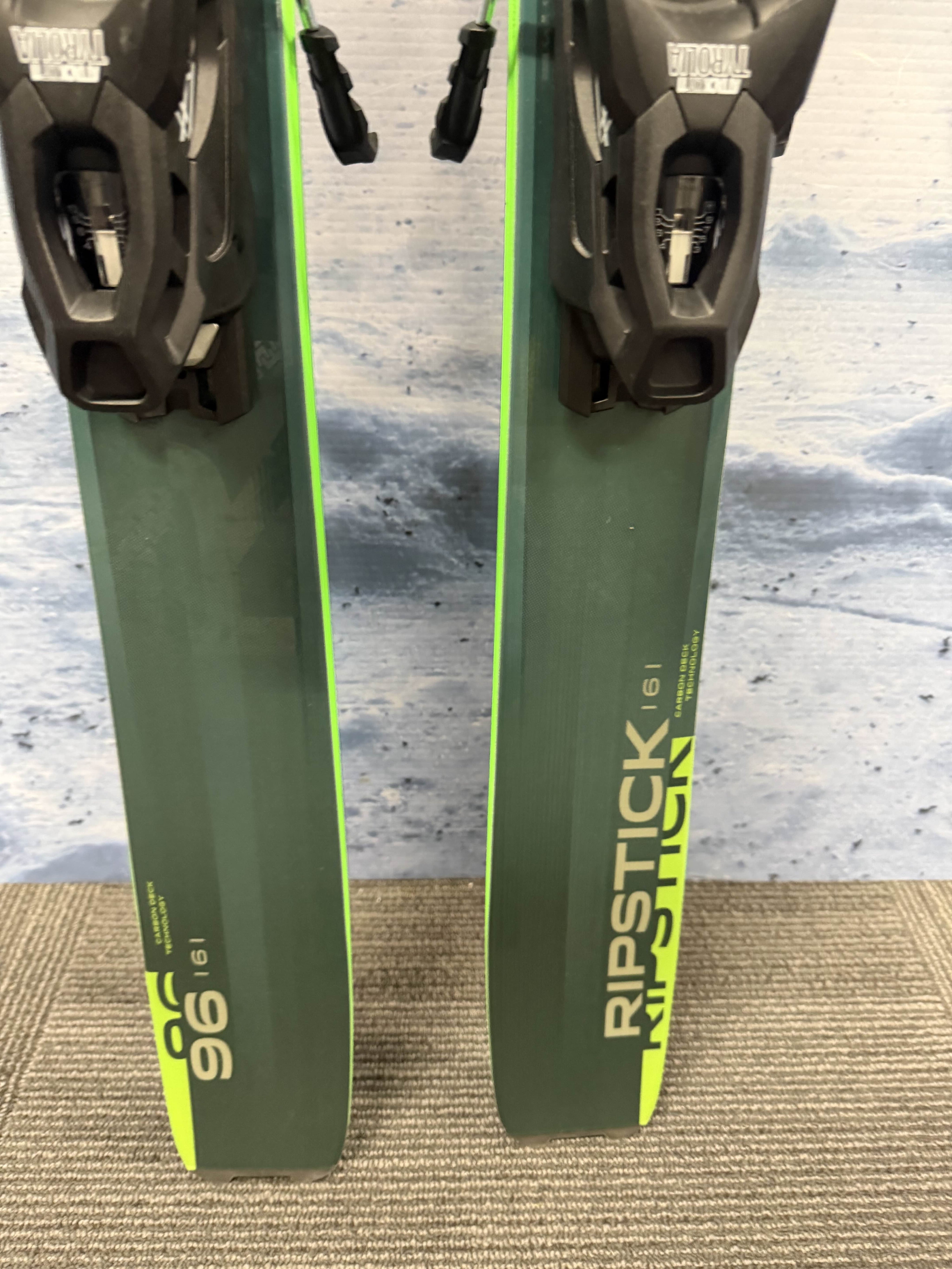 New Elan Ripstick 96 161cm Skis w/ Tyrolia Attack LYT 11 Bindings