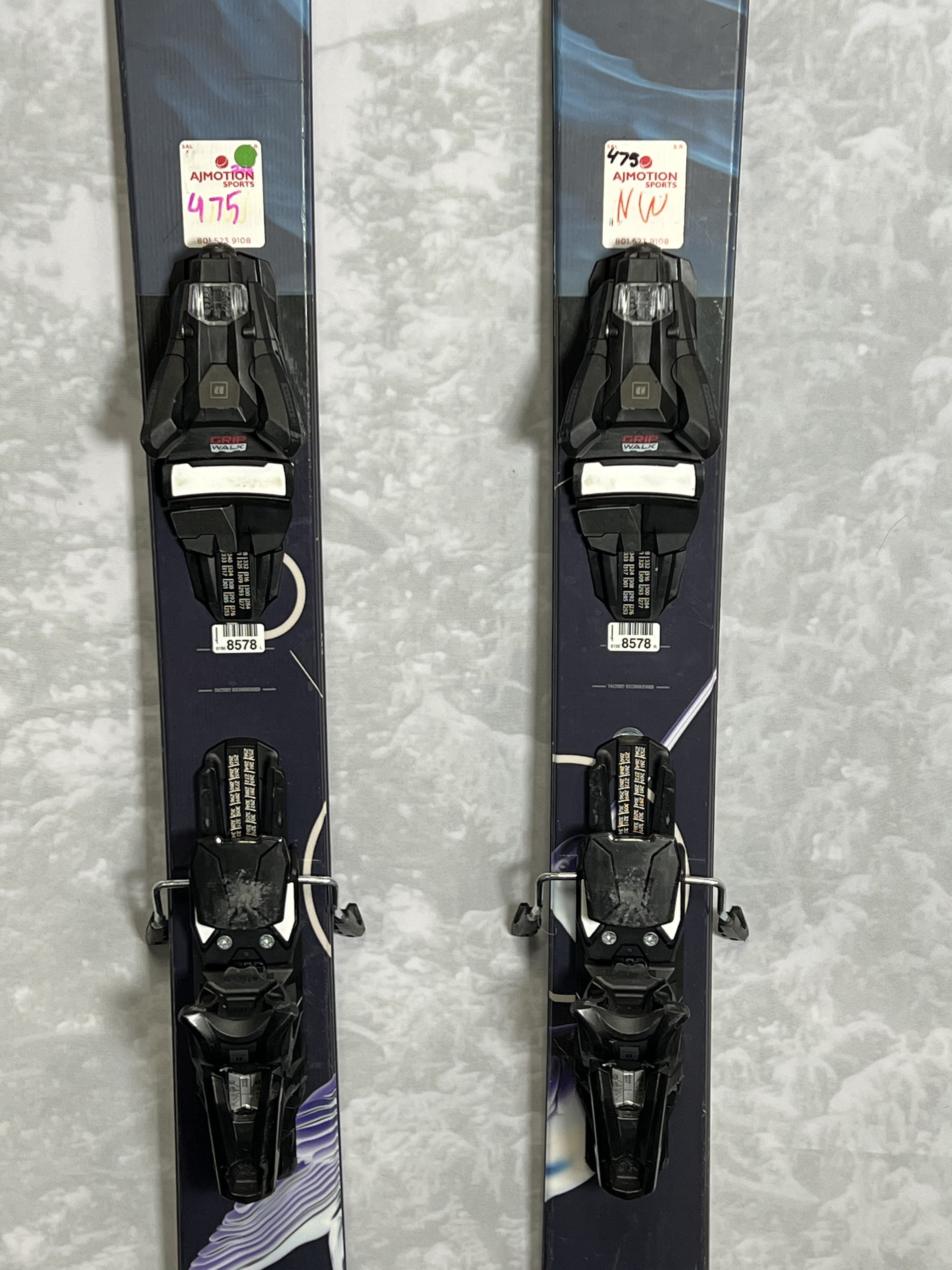 Used Armada ARV 100 186 cm Skis 2025 w/Armada Strive 11 GW Demo Bindings