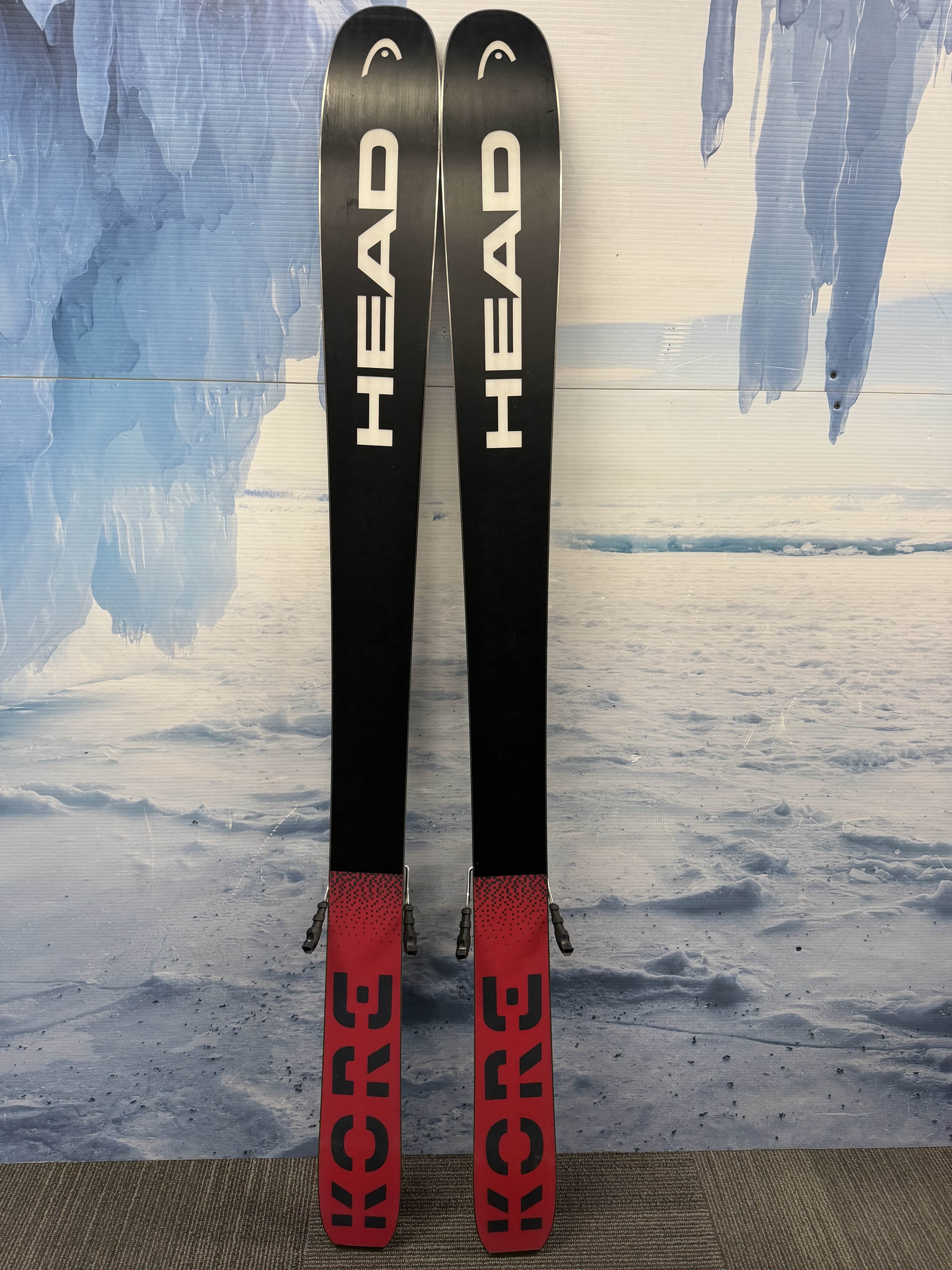 New Head Kore 100 Ti 163cm Skis w/ Tyrolia Attack LYT 11 Bindings