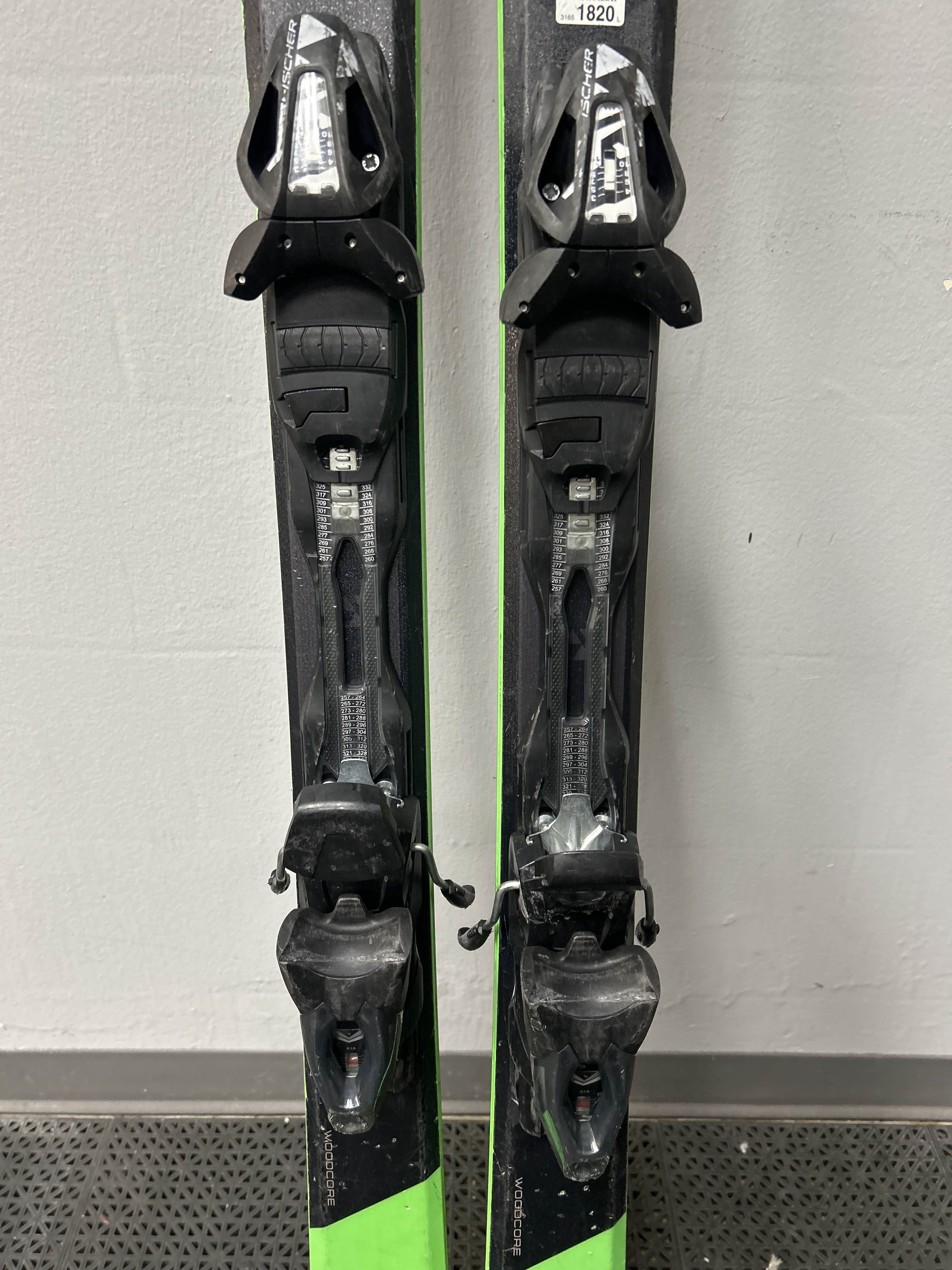 Used Fischer Pro Mtn 77 178cm Skis w/ Fischer RS11 Demo binding