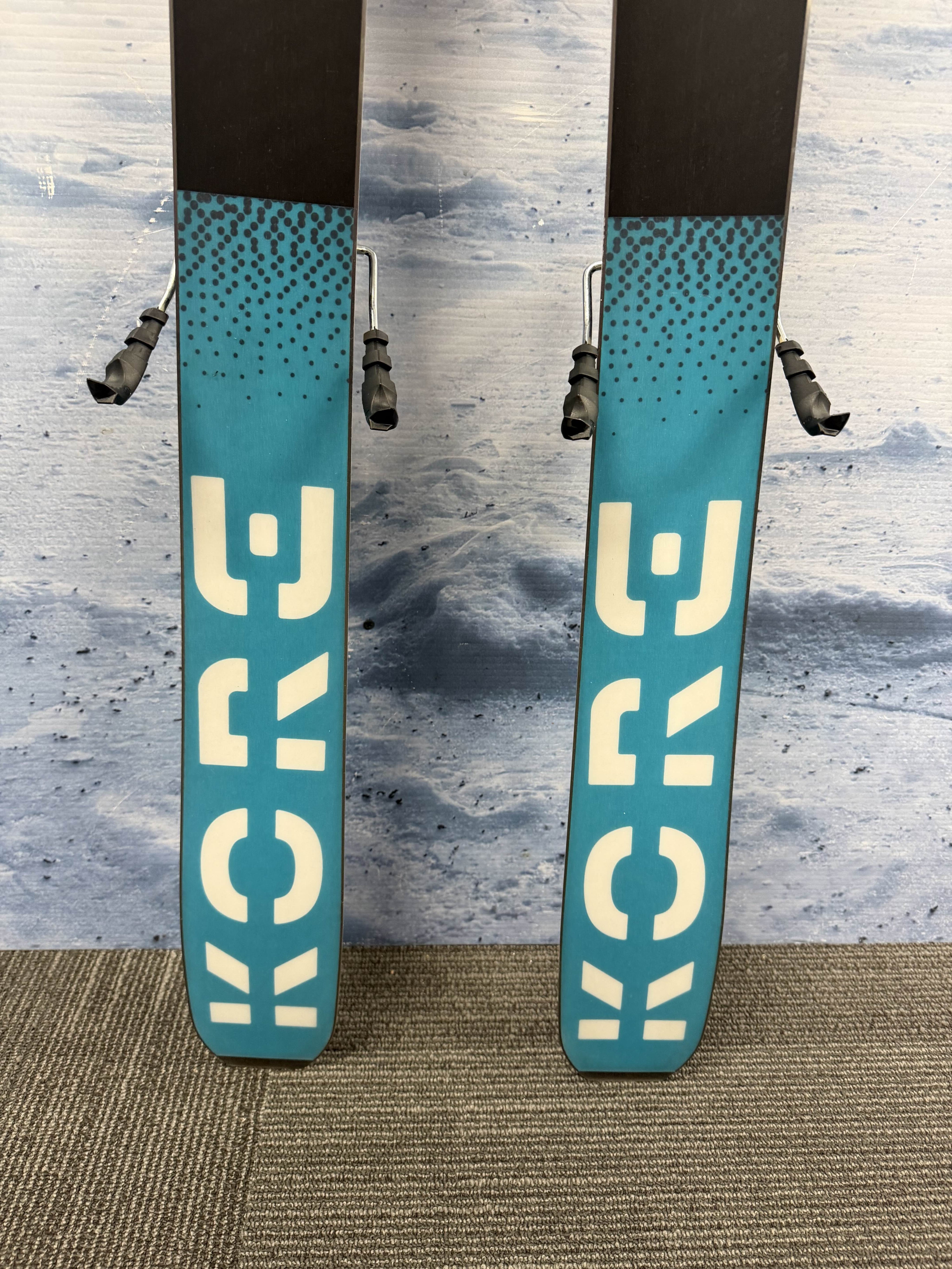 New Head Kore 93 Ti 156cm Skis w/ Tyrolia Attack LYT 11 Bindings