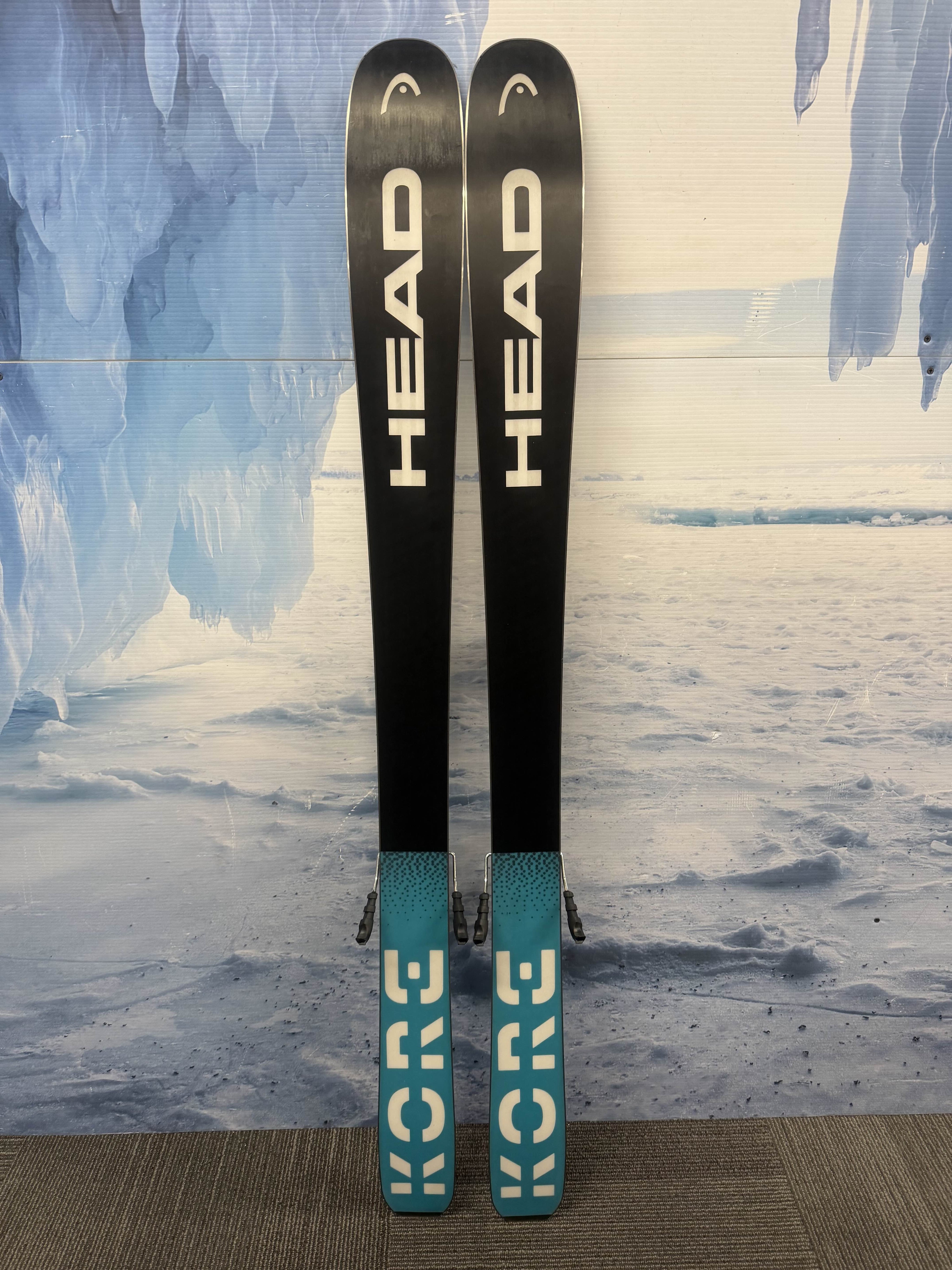 New Head Kore 93 Ti 156cm Skis w/ Tyrolia Attack LYT 11 Bindings