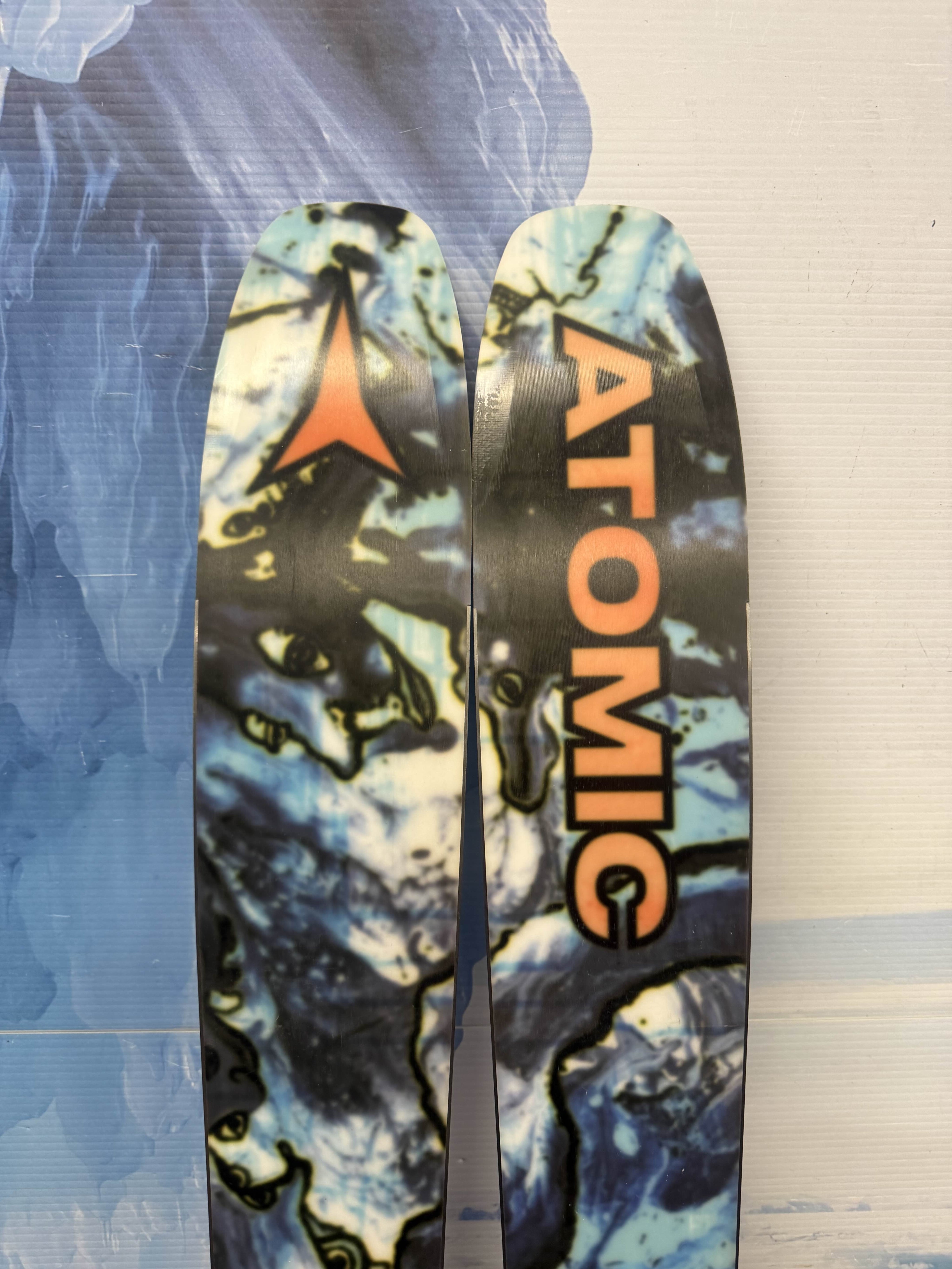 Lightly Used Atomic Bent 110 172cm Skis w/ Atomic Strive 13 Bindings