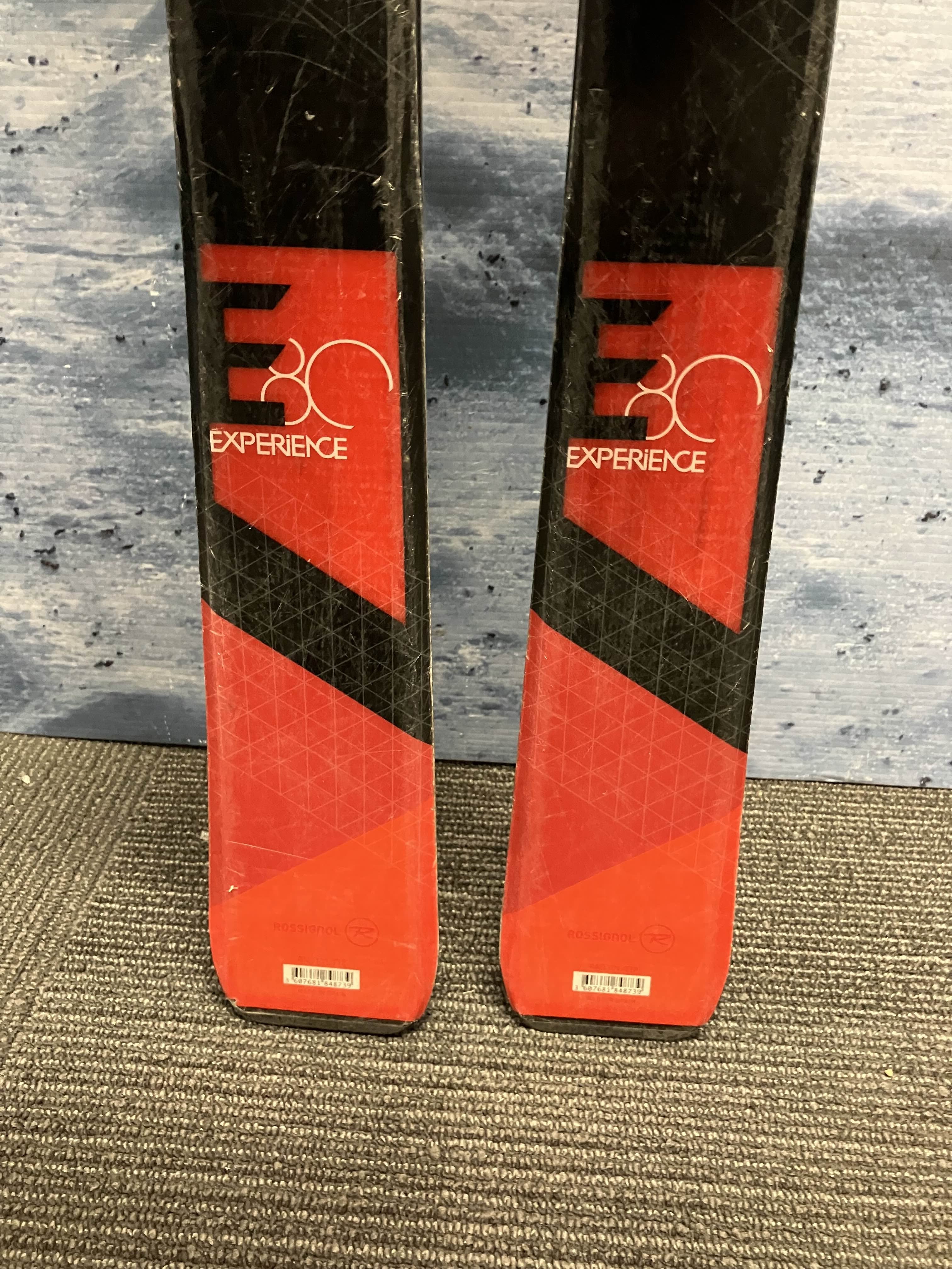 Used Rossignol Experience 80 160cm Skis w/ Rossignol 110 11 Bindings